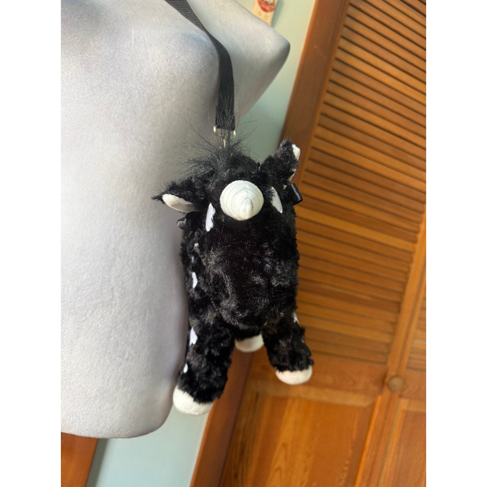 Gothic Lolita EGL Punk Kawaii Black Skeleton Zombie Unicorn Plushie Bag