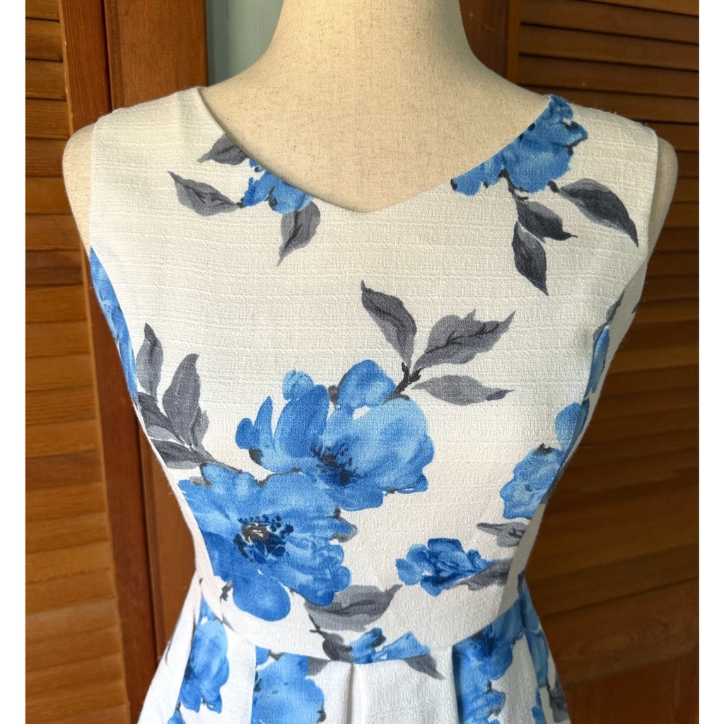 Liz Lisa J-fashion Lolita Jirai Gyaru Dollcore White Blue Blossom Dress S