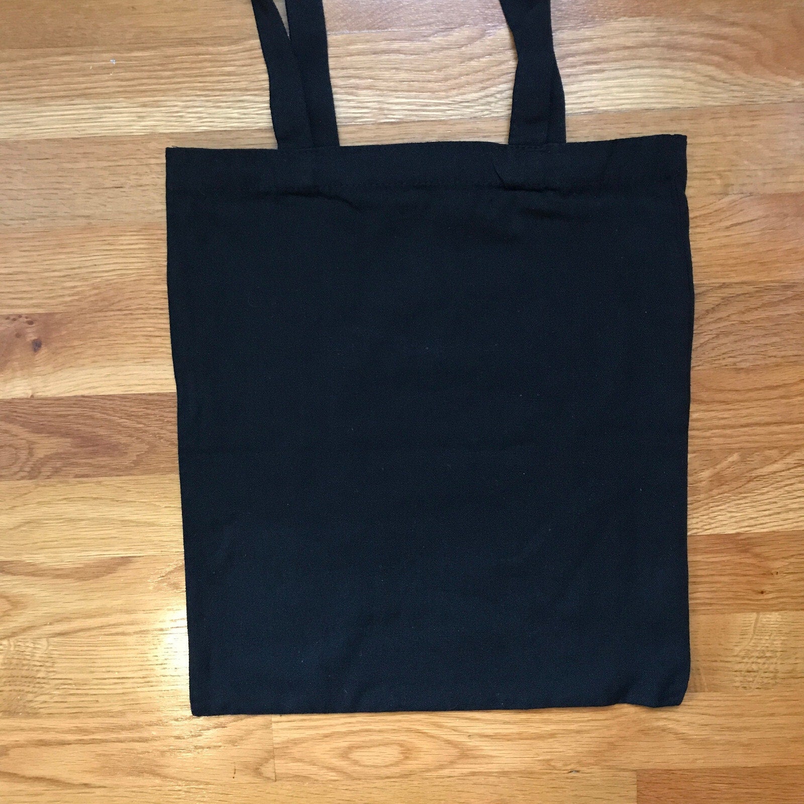 Garden Goth Punk Alive Black Skeleton Watering Flowers Canvas Tote Back