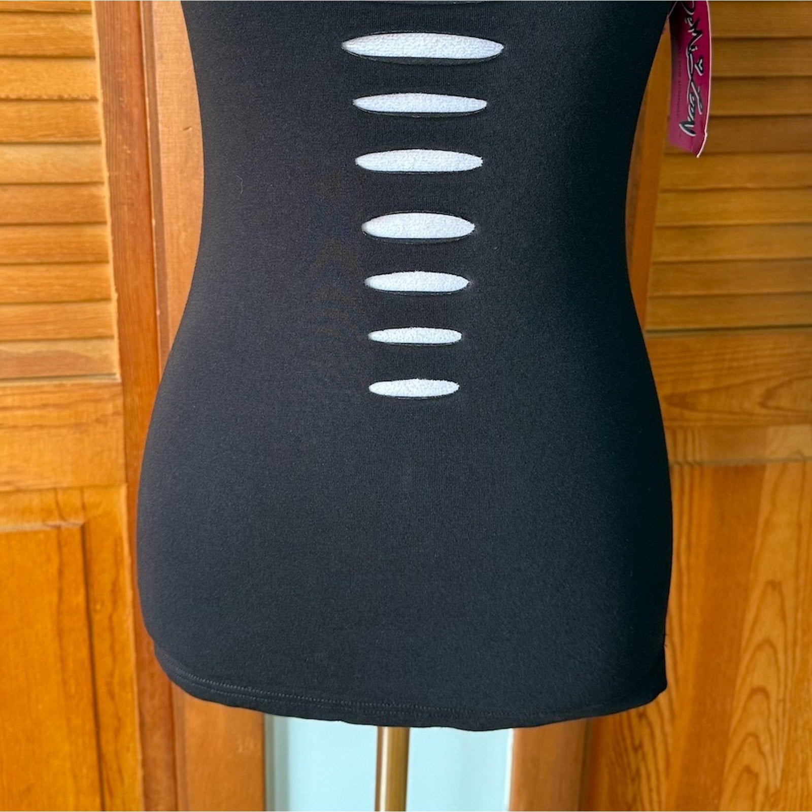 Demi Loon Punk Goth Emo Grunge "Gothique" Slashed Cutout Festival Tank