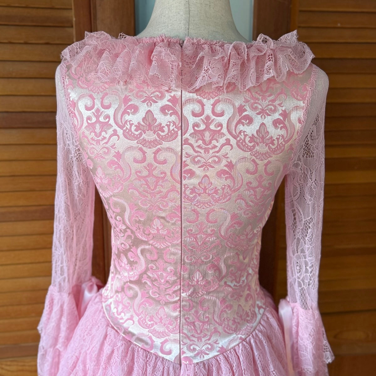Dolls Kill Pastel Goth Victorian Marie Antoinette They'll Eat Cake Pink Dress