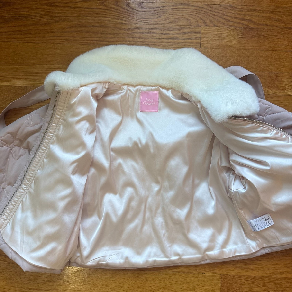 J-fashion Honey Cinnamon Jirai Kei Kawaii Dollcore Himekaji Pink Jacket OS M