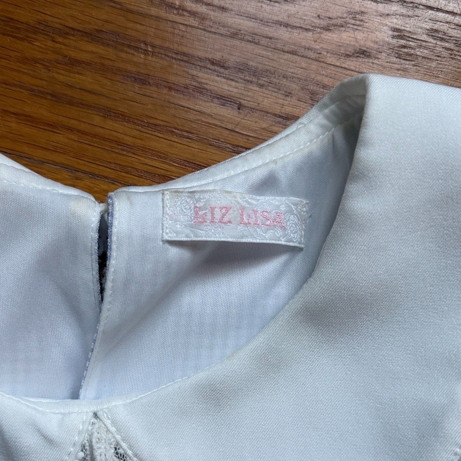 Liz Lisa J-Fashion Jirai Gyaru Dollcore Himekaji Blue Gingham Apron JSK Dress S