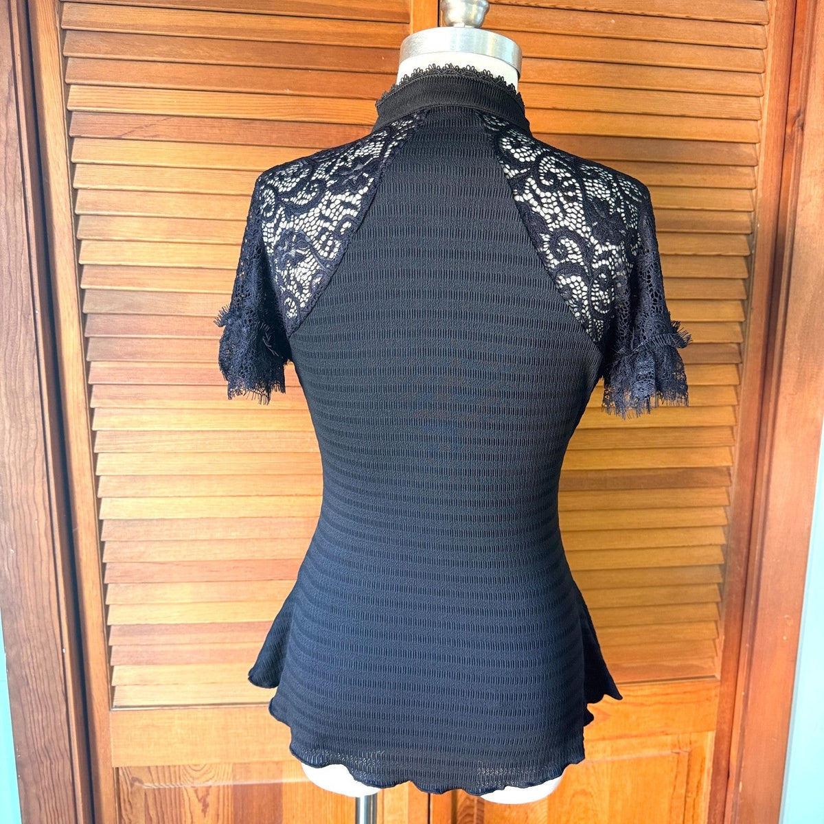 Devil Fashion Gothic Victorian Dark Cottage Black Birds of a Feather Soft Top