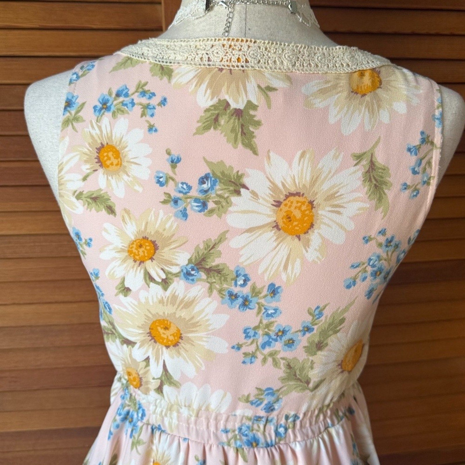 Liz Lisa J-fashion Jirai Kei Gyaru Harajuku Pink Daisies Summer Dress XS