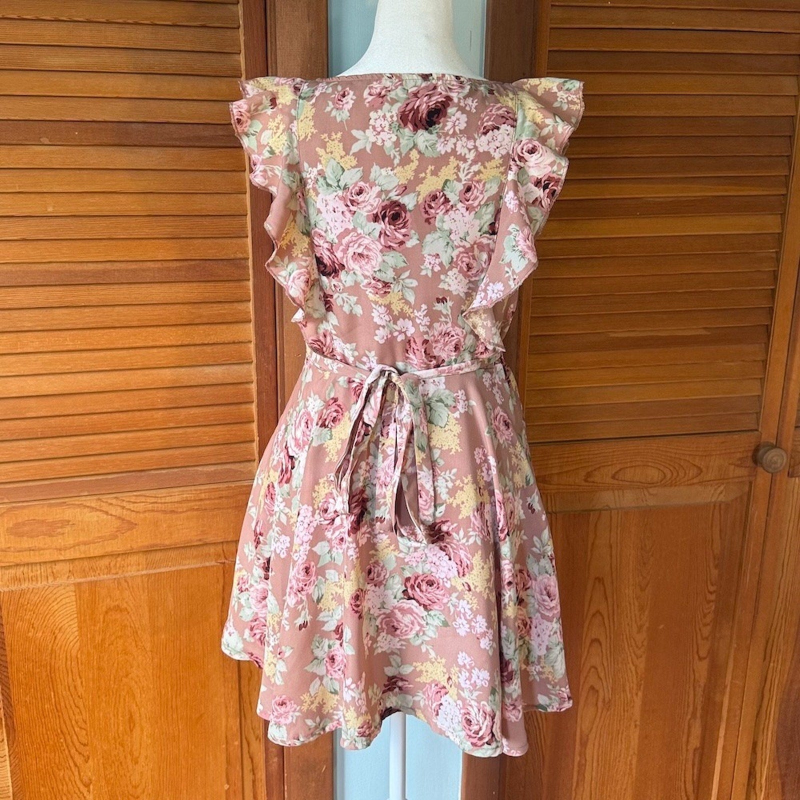 Liz Lisa J-fashion Lolita Gyaru Himekaji Dollcore Dusty Pink Rose Dress XS