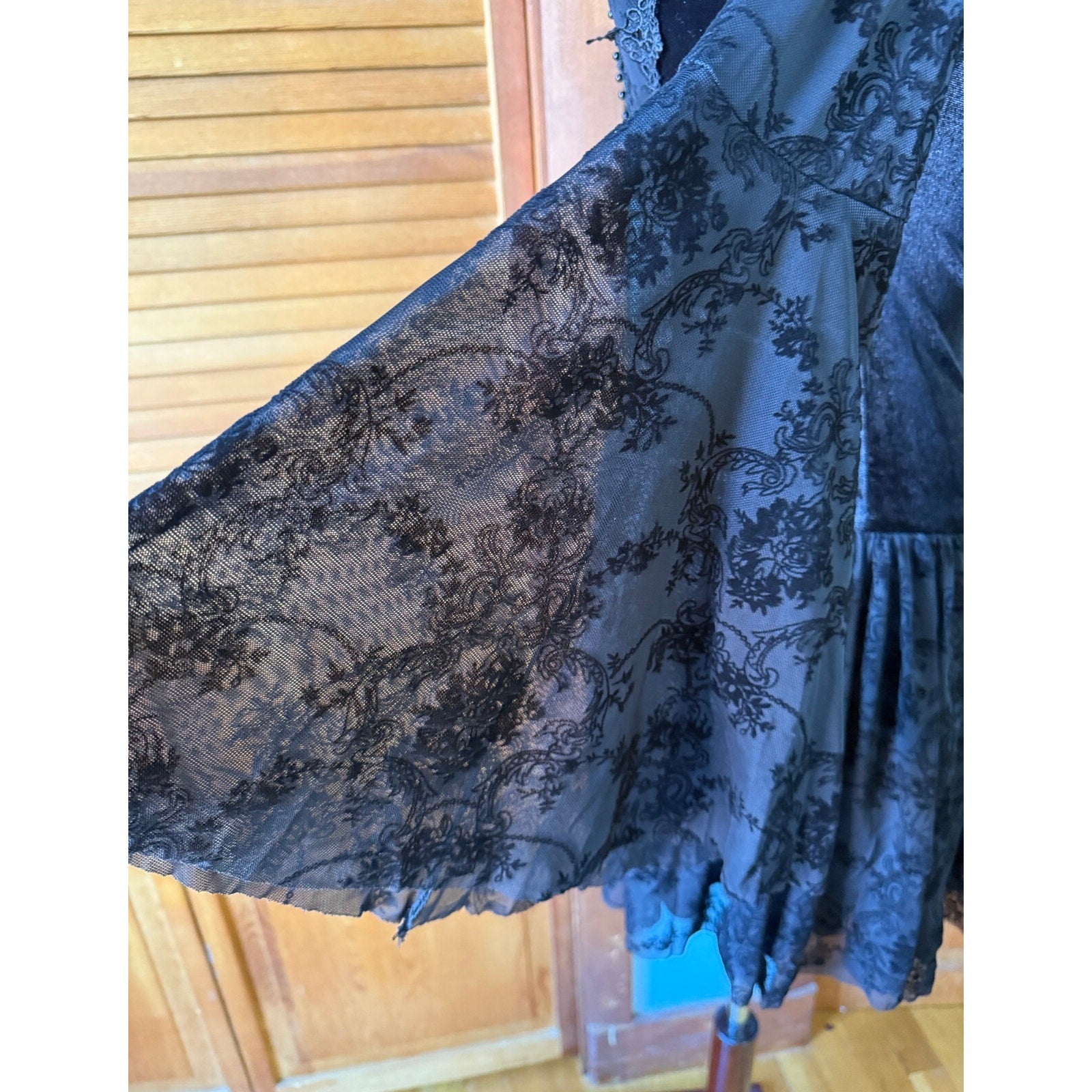 Gothic Victorian EGL Lolita Dark Fairycore Princess of Darkness Dress