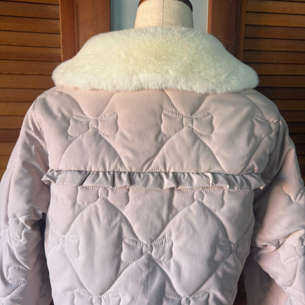 J-fashion Honey Cinnamon Jirai Kei Kawaii Dollcore Himekaji Pink Jacket OS M