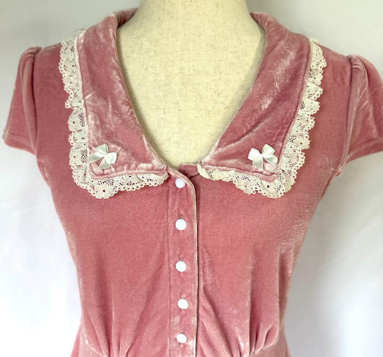 killstar pink velvet dress Pink Silver Velvet Dresses Killstar Adora Pink Crushed Velvet Dress Size M/L
