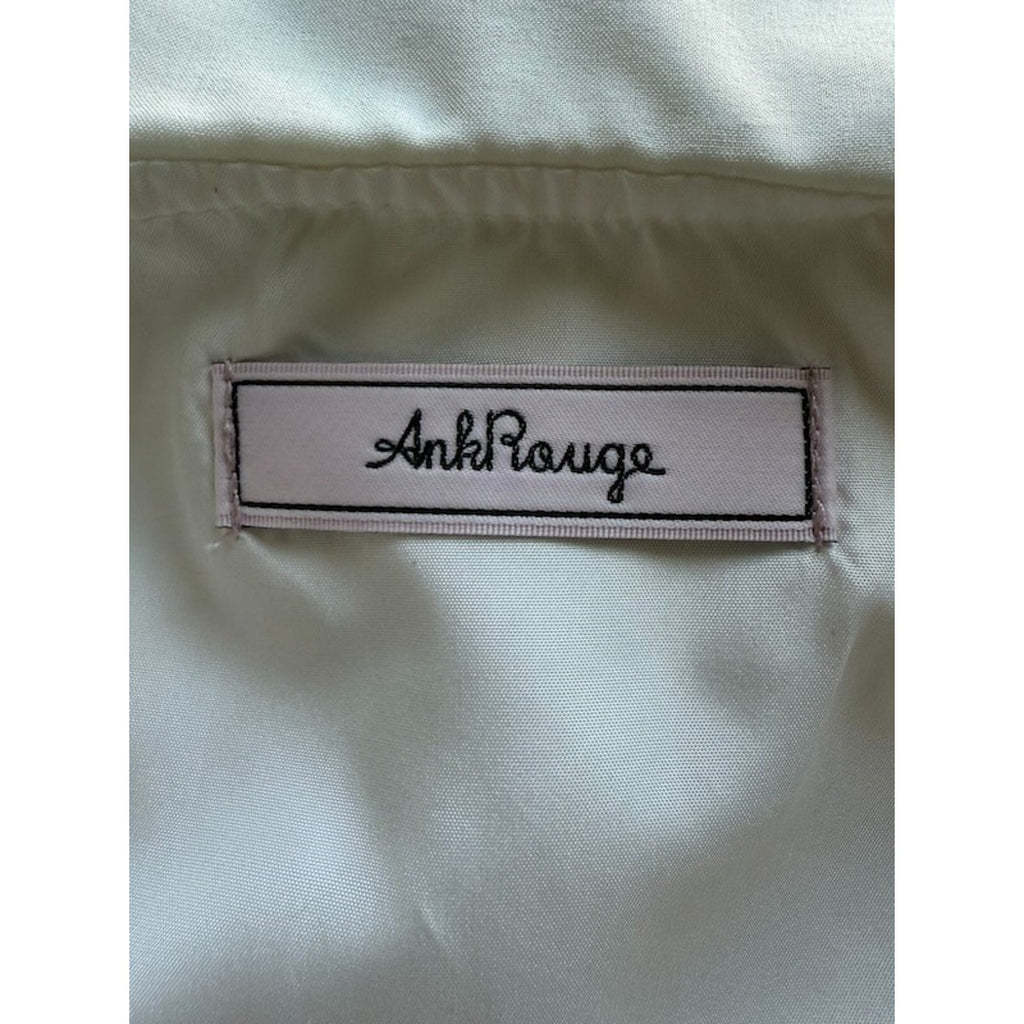 Ank Rouge J-fashion Jirai Kei Gyaru Dollcore White Sailor Collar Dress w/ Bow M