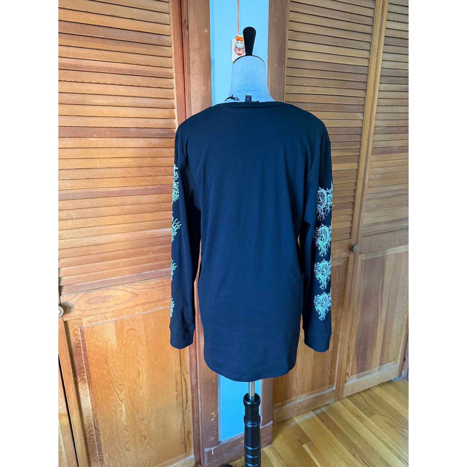 Dolls Kill Gothic Punk Victorian Fallen Angel Unisex Long Sleeve Tee Mini Dress