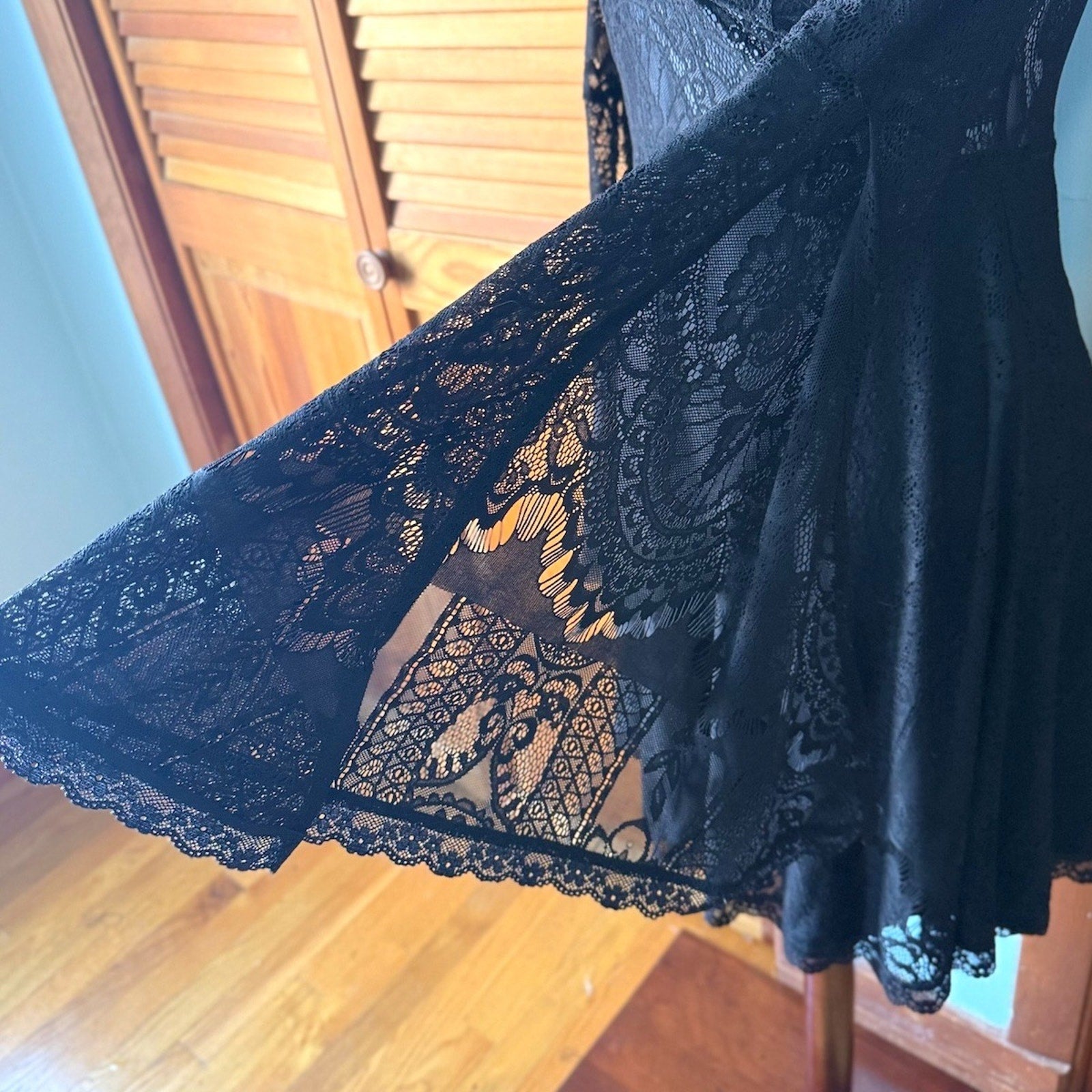 Killstar Rare Gothic Victorian Vampire Vkei Dark Fairycore Black Lace Dress S