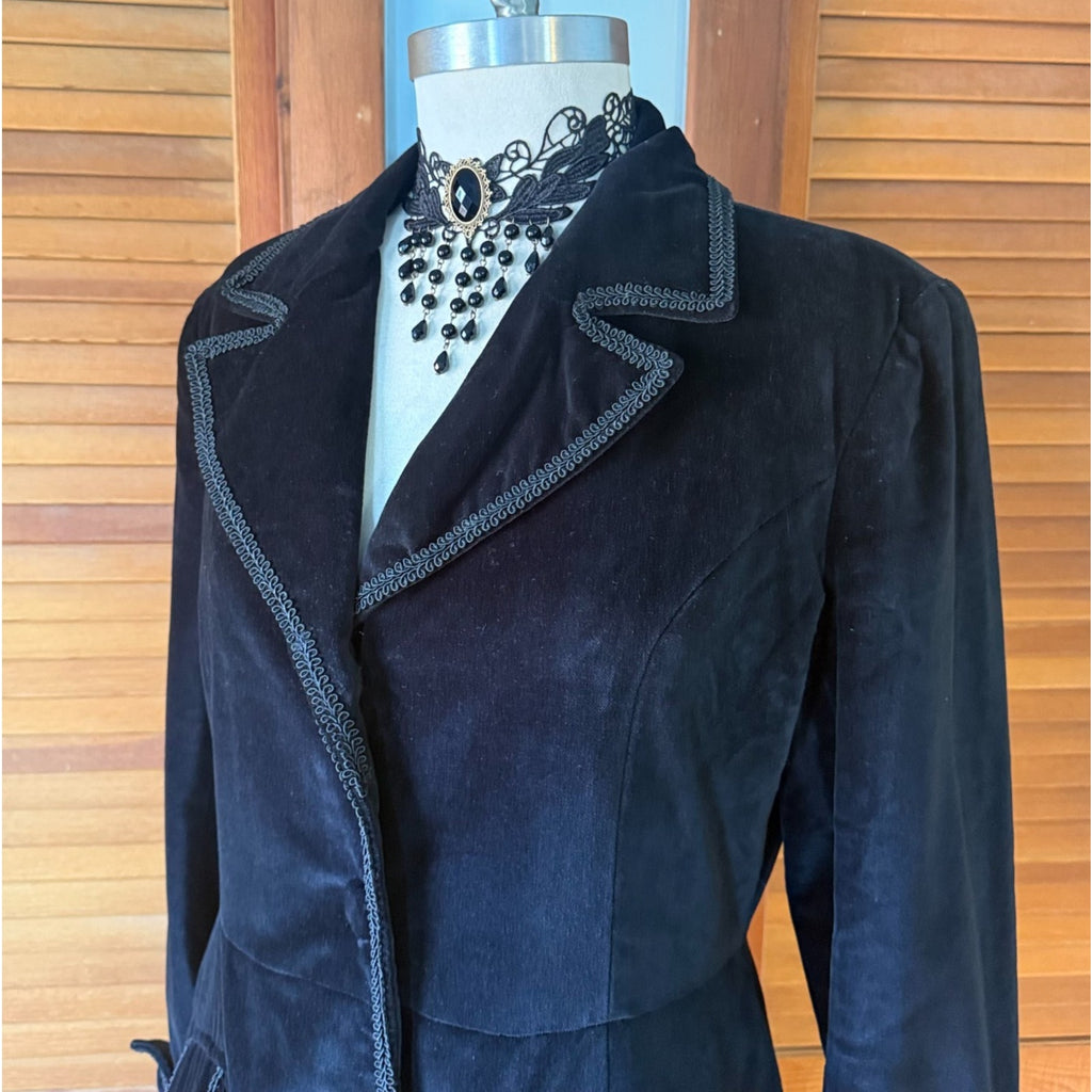 Vintage Spin Doctor Gothic Lolita EGL Victorian Vampire Aristocrat Jacket M