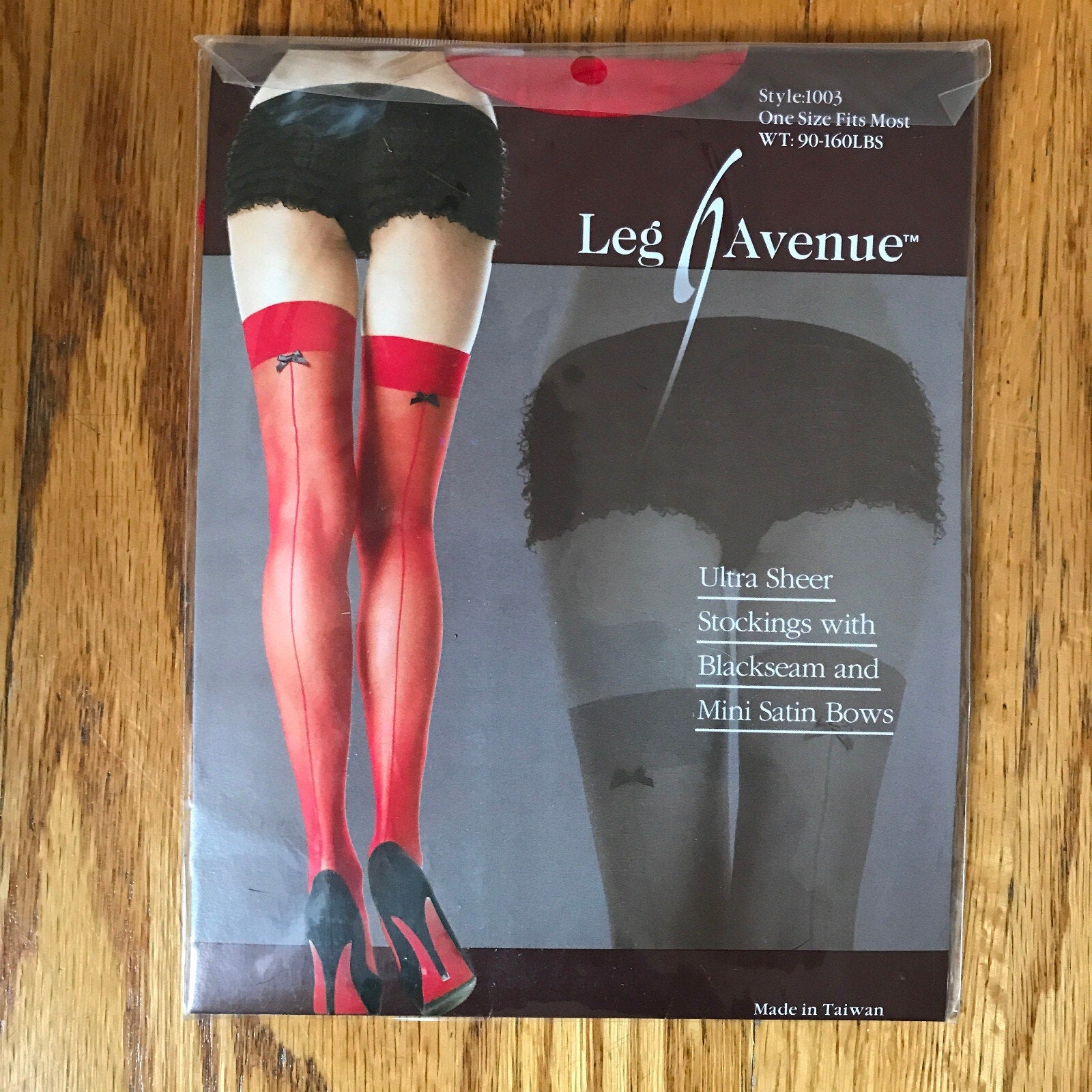 Leg Avenue Goth Victorian Vampire Cabaret My Bloody Valentine Red Stockings
