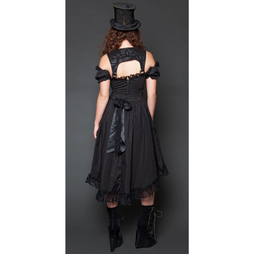 Vintage Lip Service Winchester Steampunk Victorian Gothic Lolita Fairy Dress XS