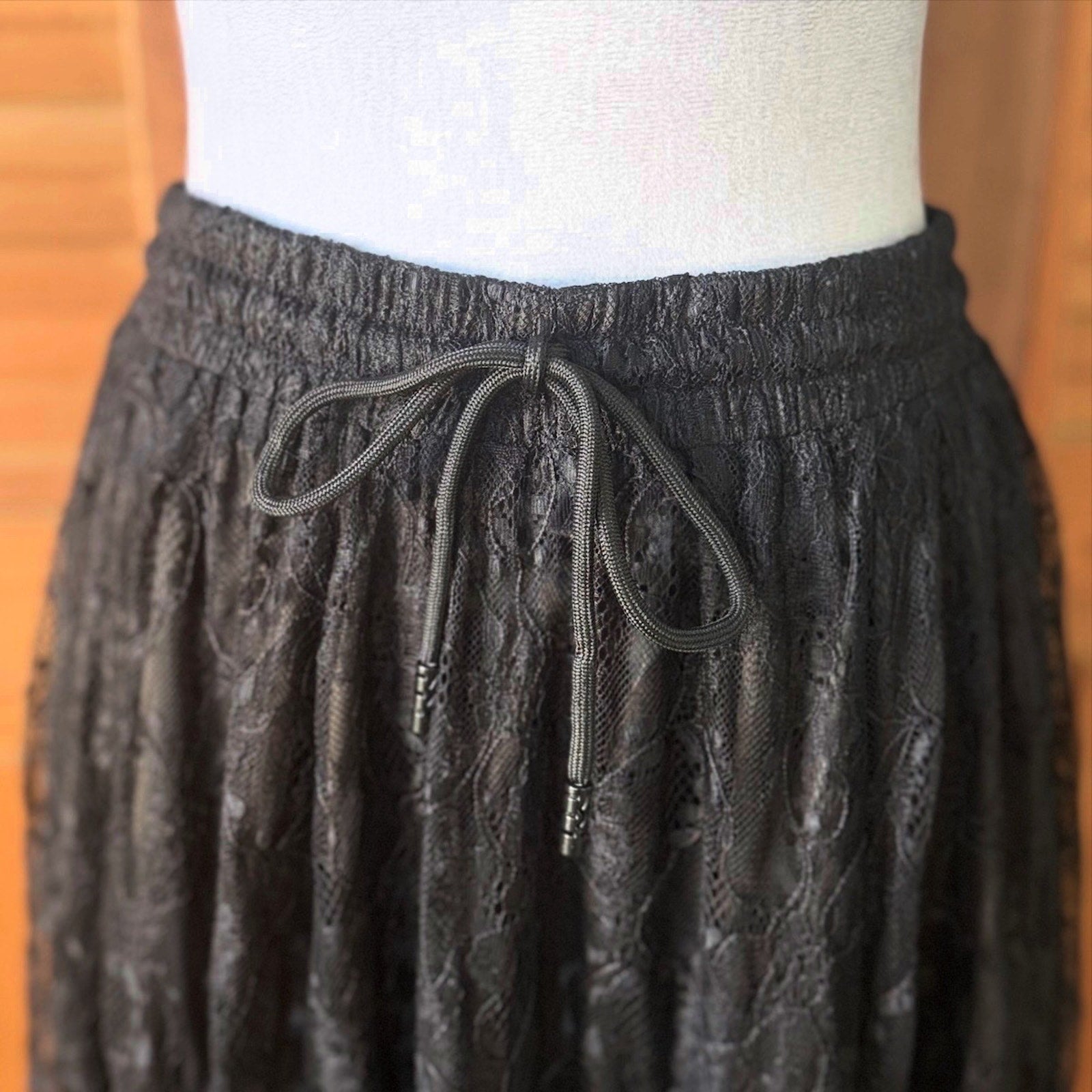 Dark in Love Gothic Victorian Vampire Vkei Black Lace & Ruffle Skirt XS-XL