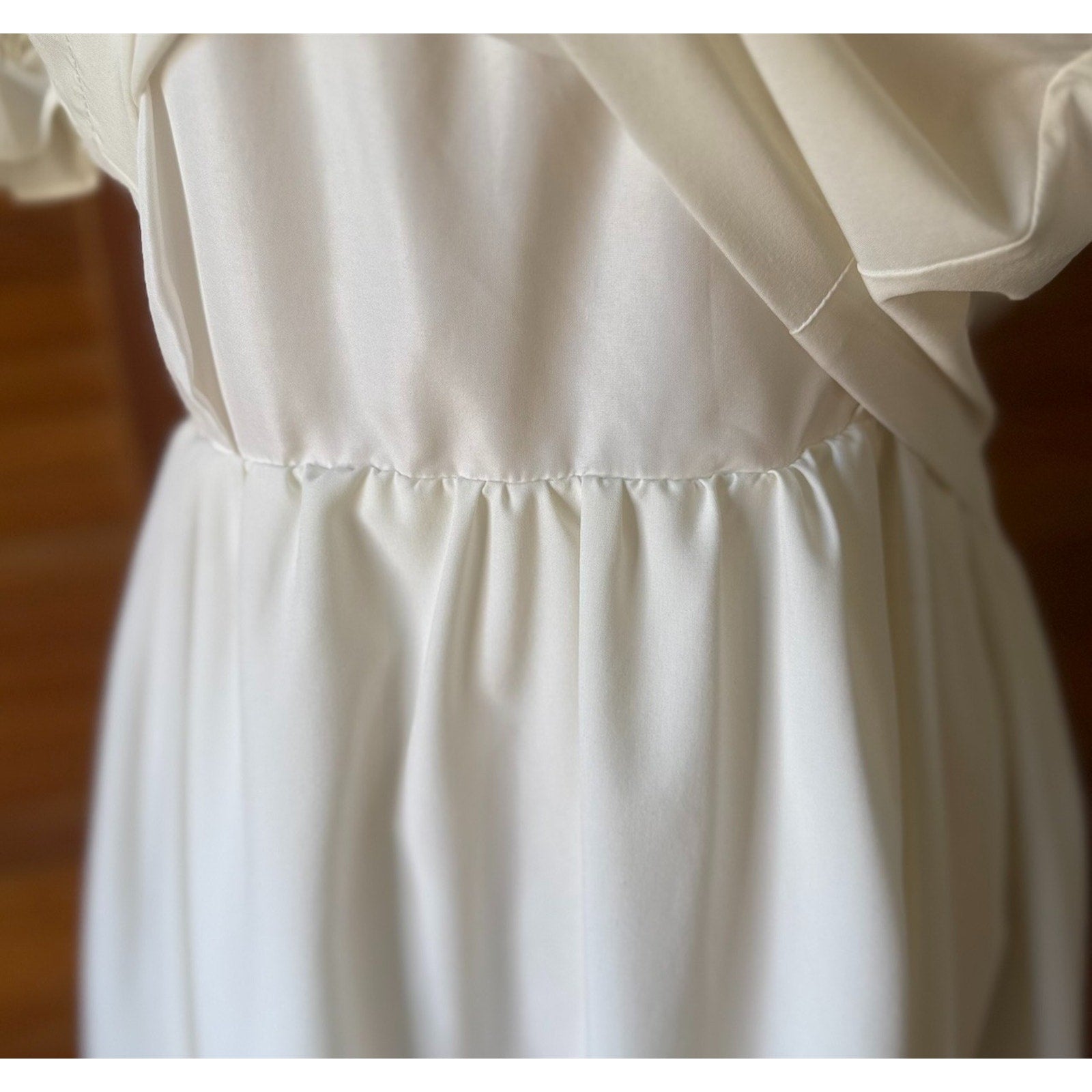 Ank Rouge J-fashion Jirai Kei Gyaru Dollcore White Sailor Collar Dress w/ Bow M