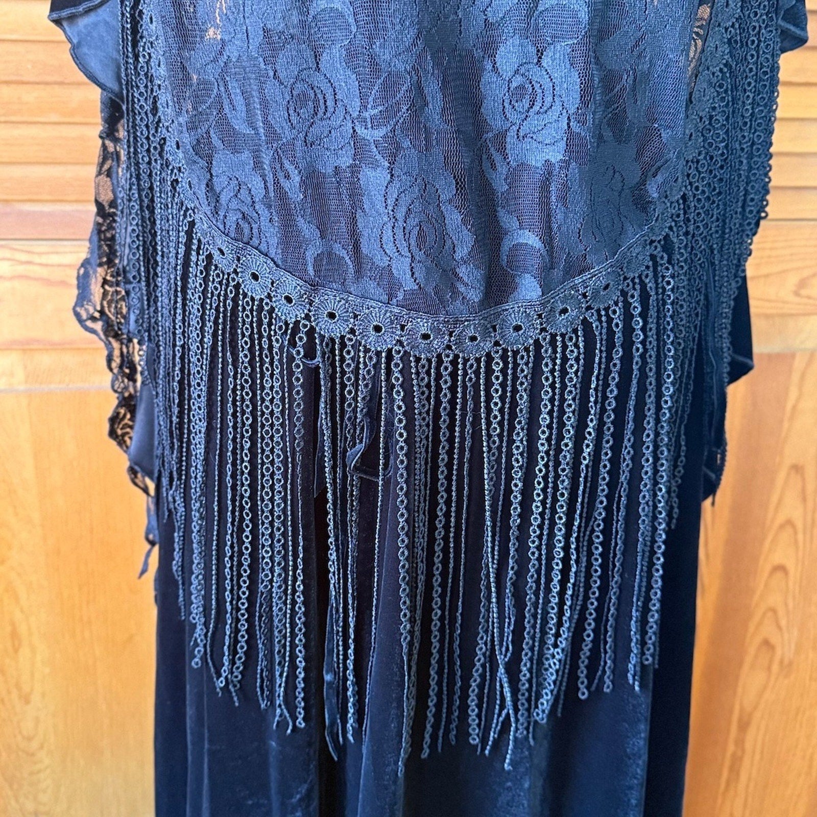 Devil Fashion Gothic Victorian Vampire In the Cover of the Night Black Dress