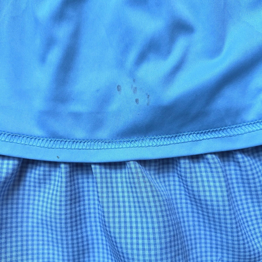 Liz Lisa J-Fashion Jirai Gyaru Dollcore Himekaji Blue Gingham Apron JSK Dress S