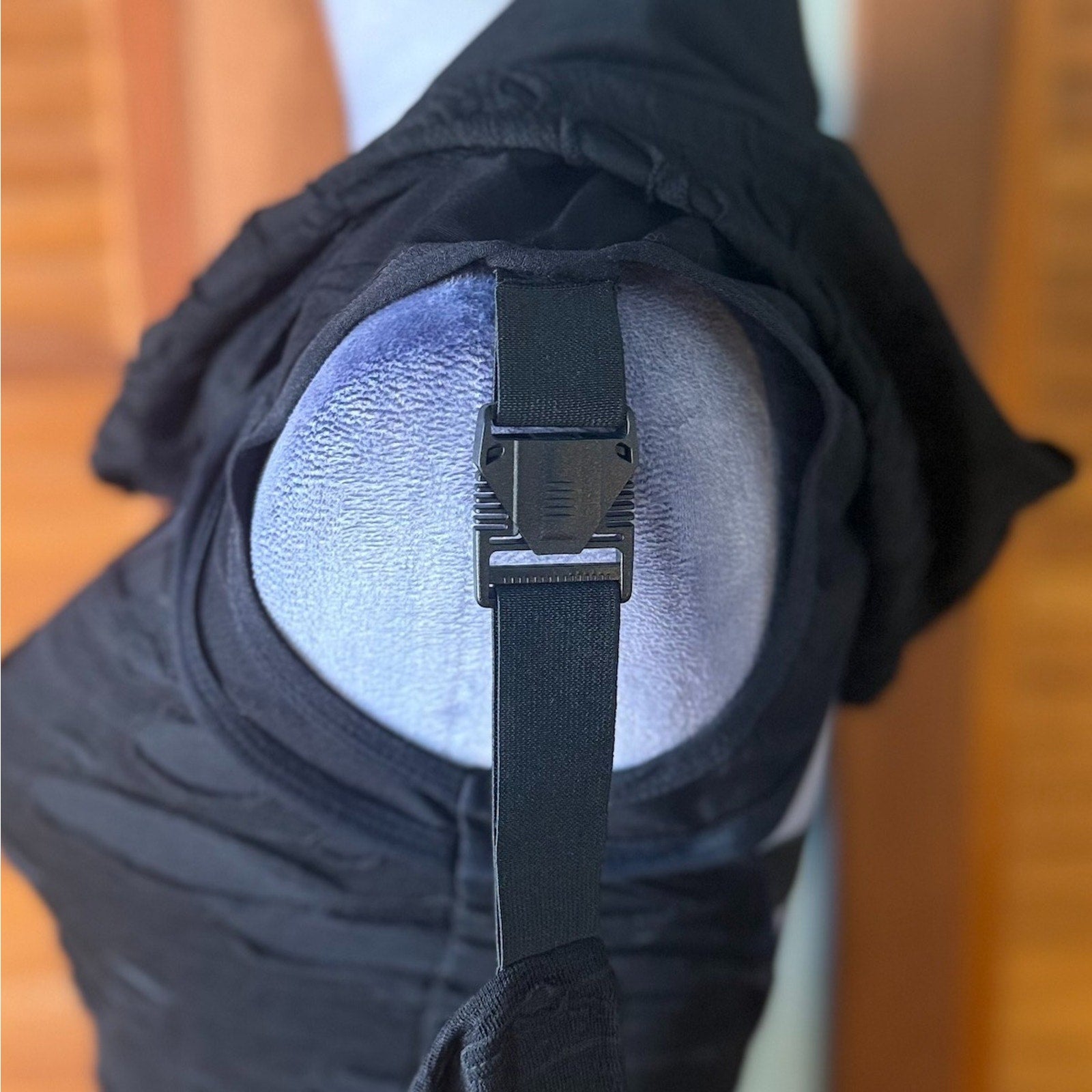 Vintage Lip Service Goth Punk Steampunk Cyber Sniper Black Hooded Top XS