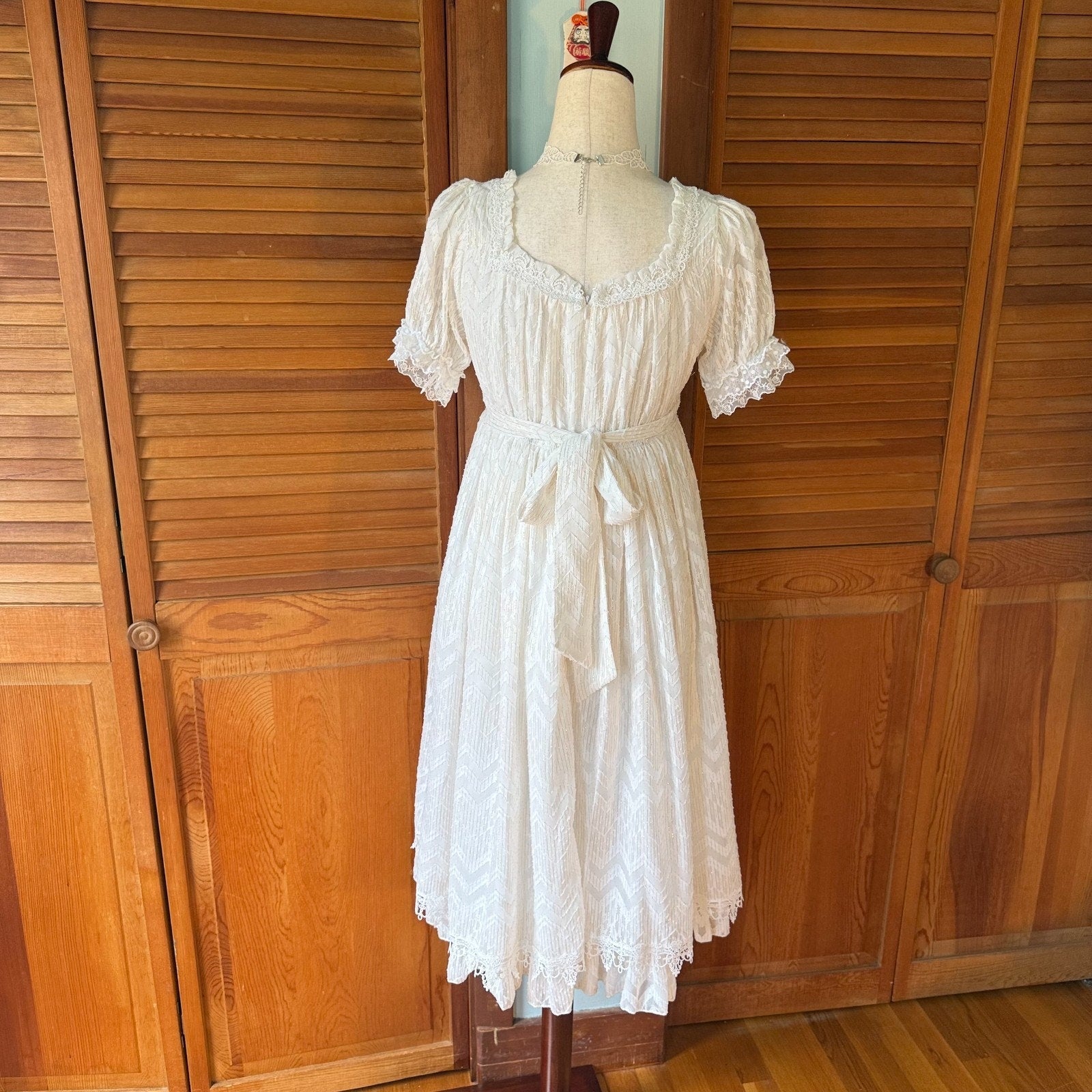 J-fashion Himekaji Kawaii Dollcore Lolita EGL White Lace Princess Dress S-M