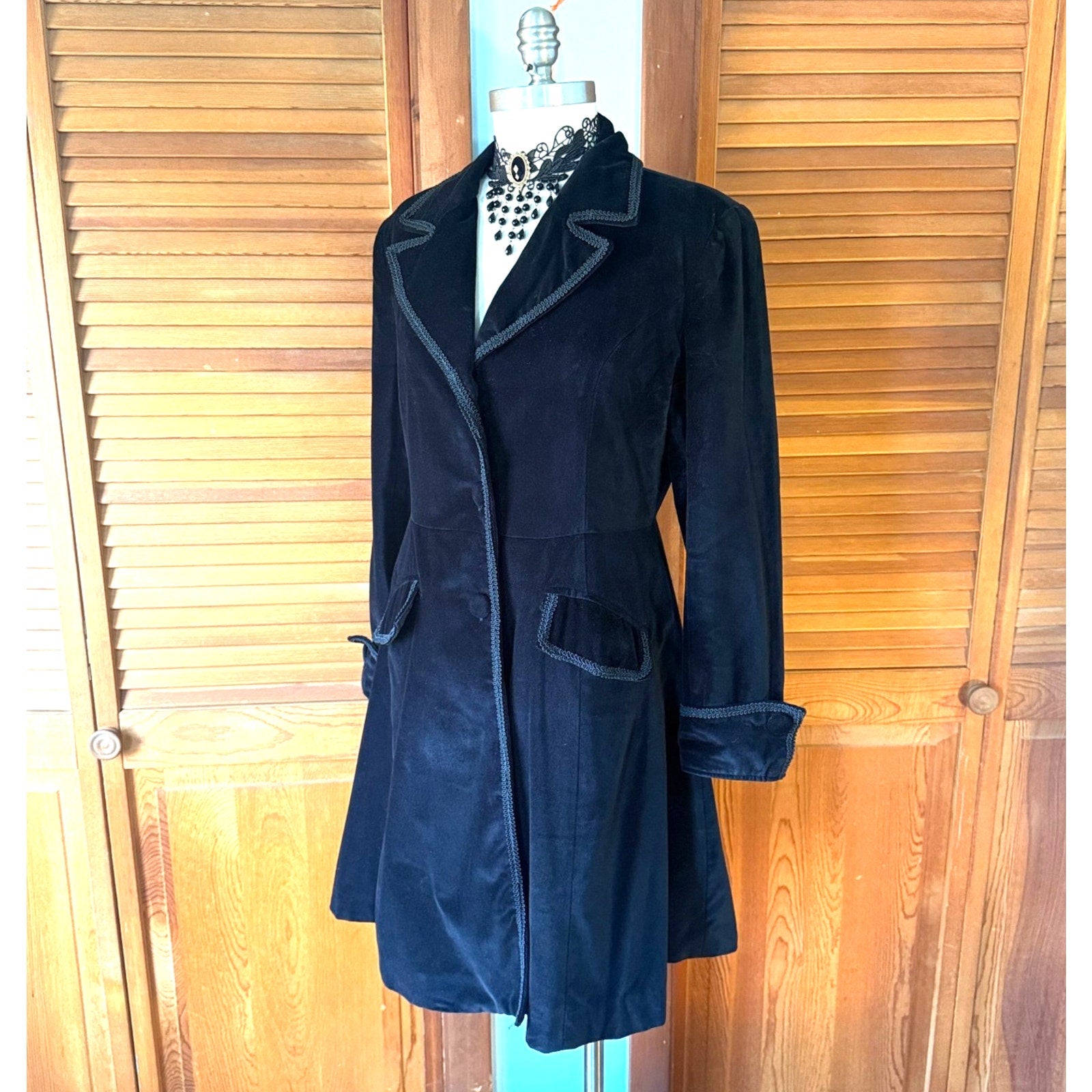 Vintage Spin Doctor Gothic Lolita EGL Victorian Vampire Aristocrat Jacket M