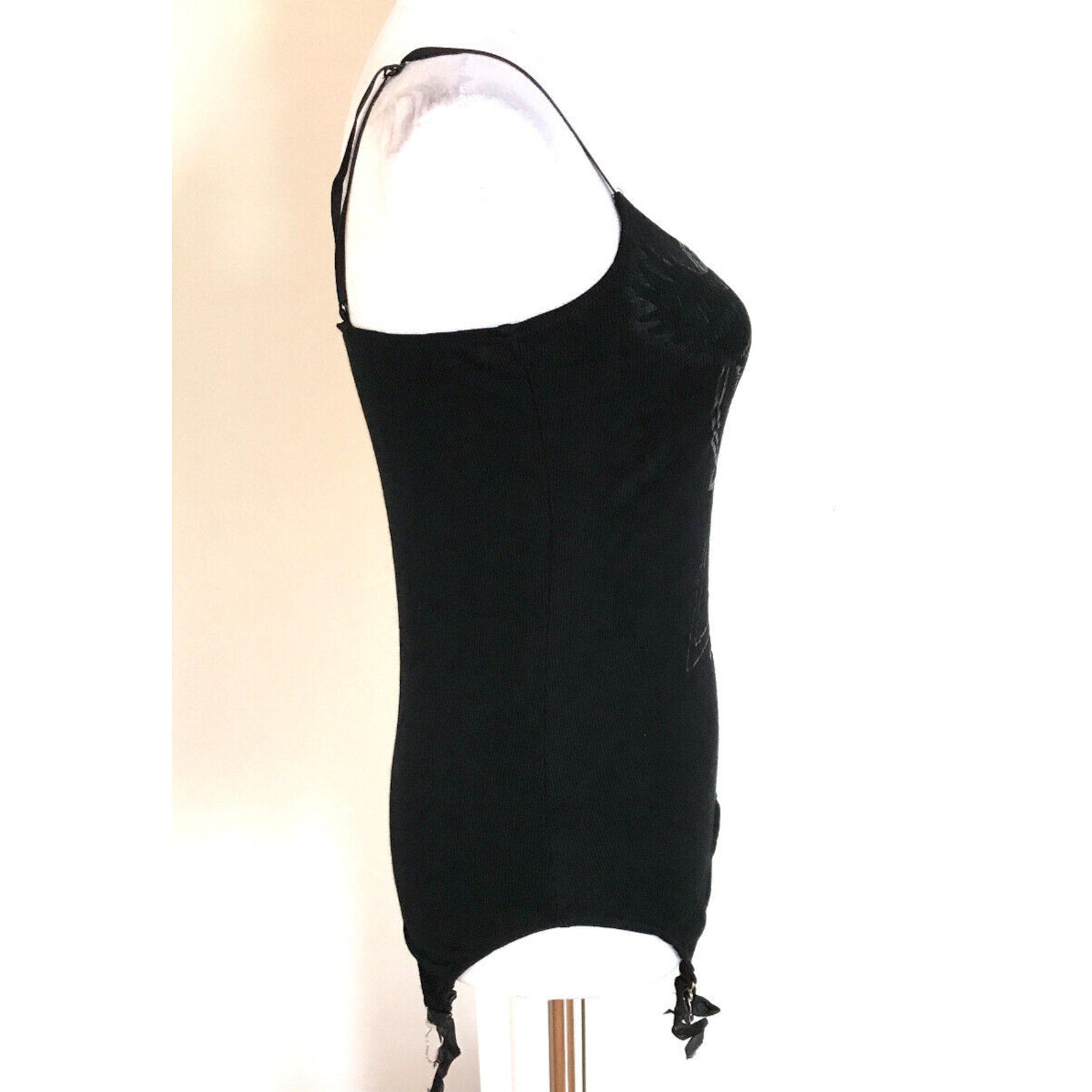 Vintage Lip Service Rare Cyber Goth Industrial Garter Tank Top