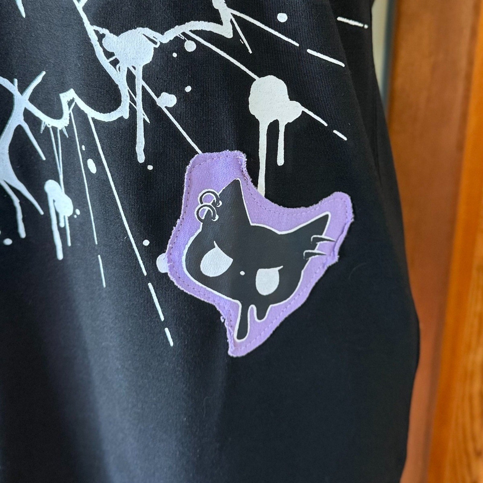 ACDC Rag Lolita EGL Yami Kawaii Devil Punk Kitty Cat Tee T-shirt Top