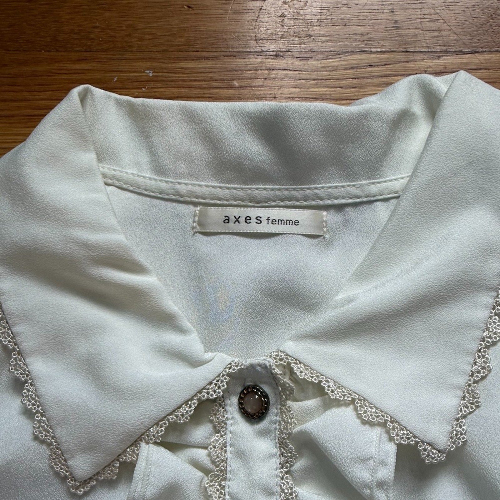 Axes Femme J-fashion Gyaru Himekaji Harajuku White Ruffle Key Summer Dress M