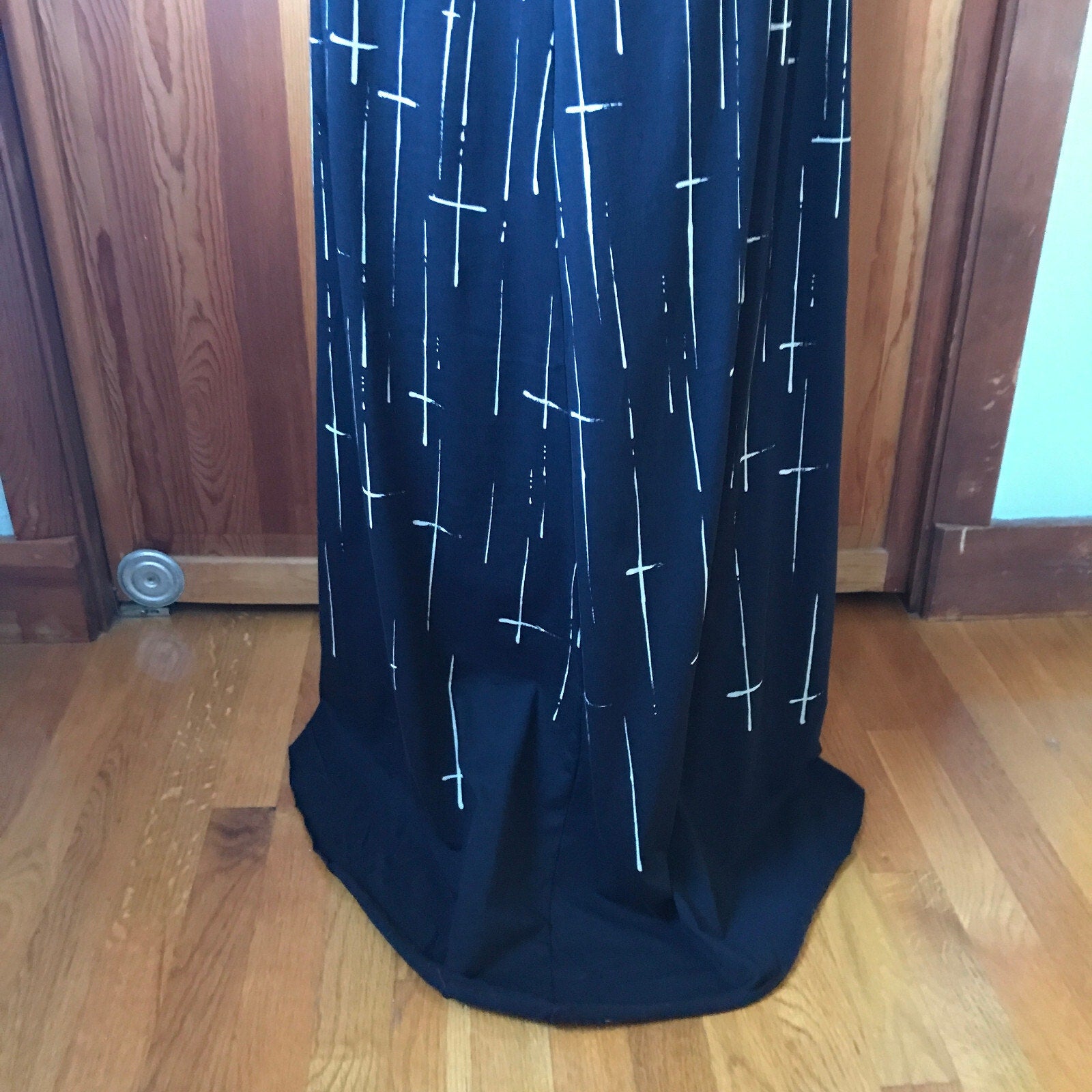 Vintage Lip Service Goth Punk Visual Kei Occult Wicca Hooded Cross Dress S