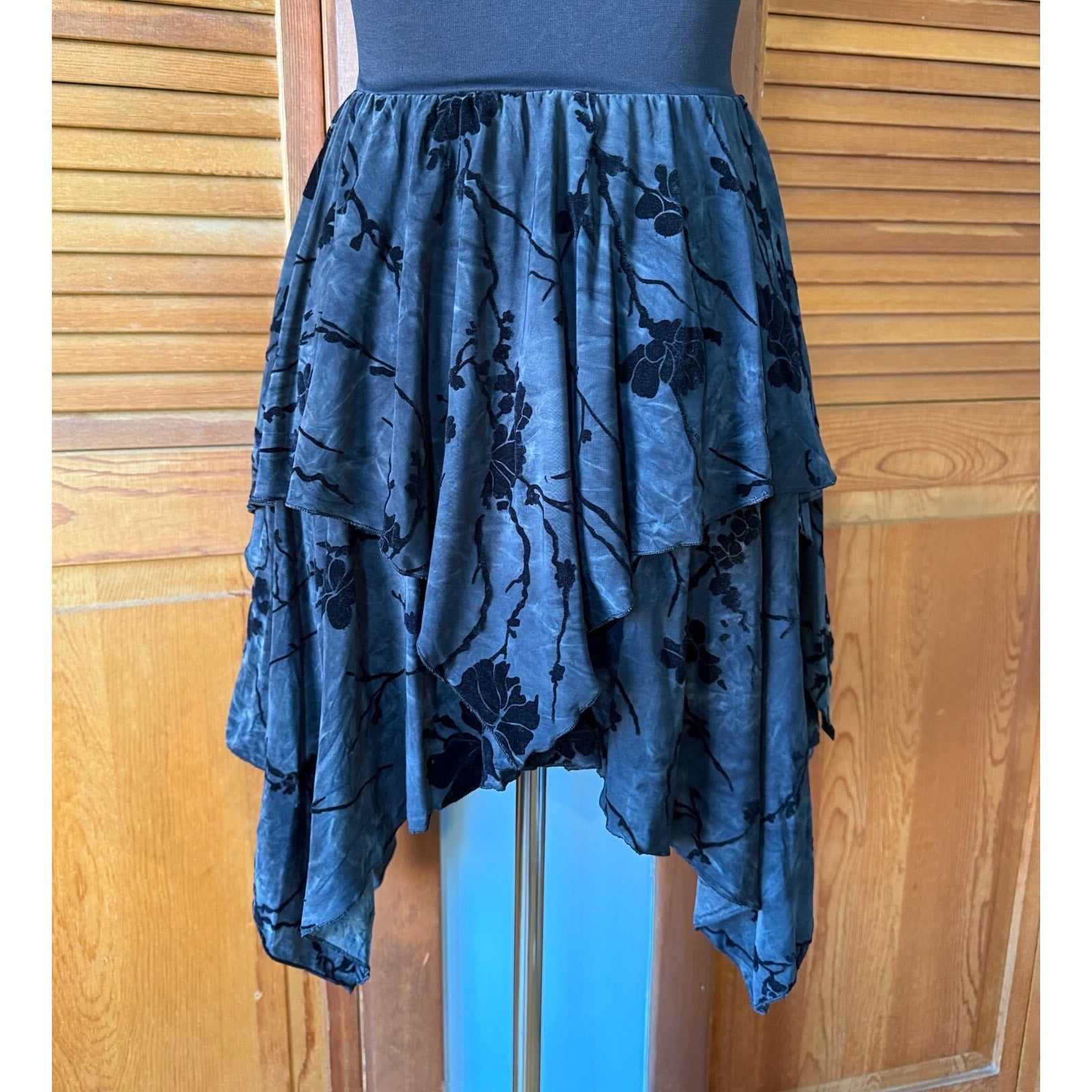Dolls Kill Garden Goth Beautiful Disaster Garter Pixie Fairycore Dolly Dress