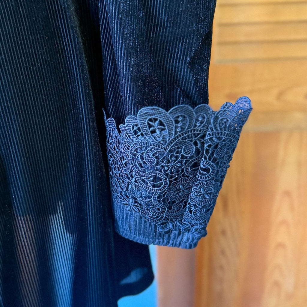 Dark In Love Gothic Victorian Lolita The Netherworld Black Velveteen Dress