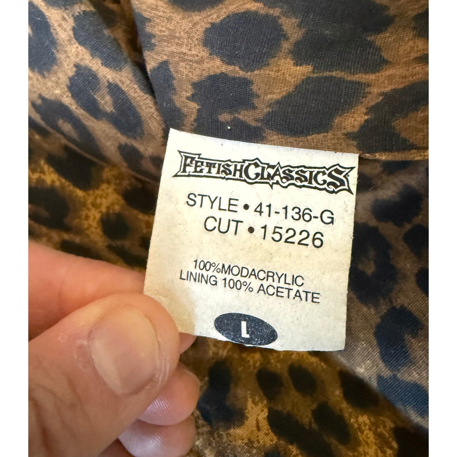 Vintage Lip Service Punk Goth Y2K Black Faux Fur Bondage Bomber Jacket L