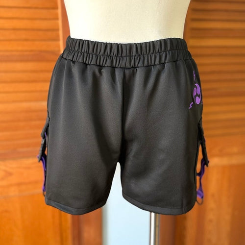 ACDC Rag J-fashion Goth Punk Cyber Black Purple Harajuku Yami Kawaii Shorts