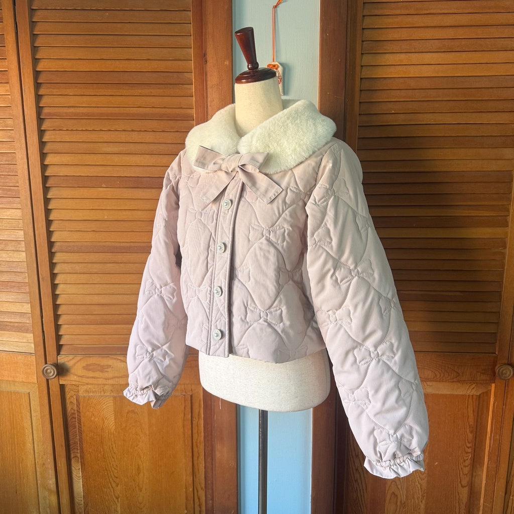 J-fashion Honey Cinnamon Jirai Kei Kawaii Dollcore Himekaji Pink Jacket OS M