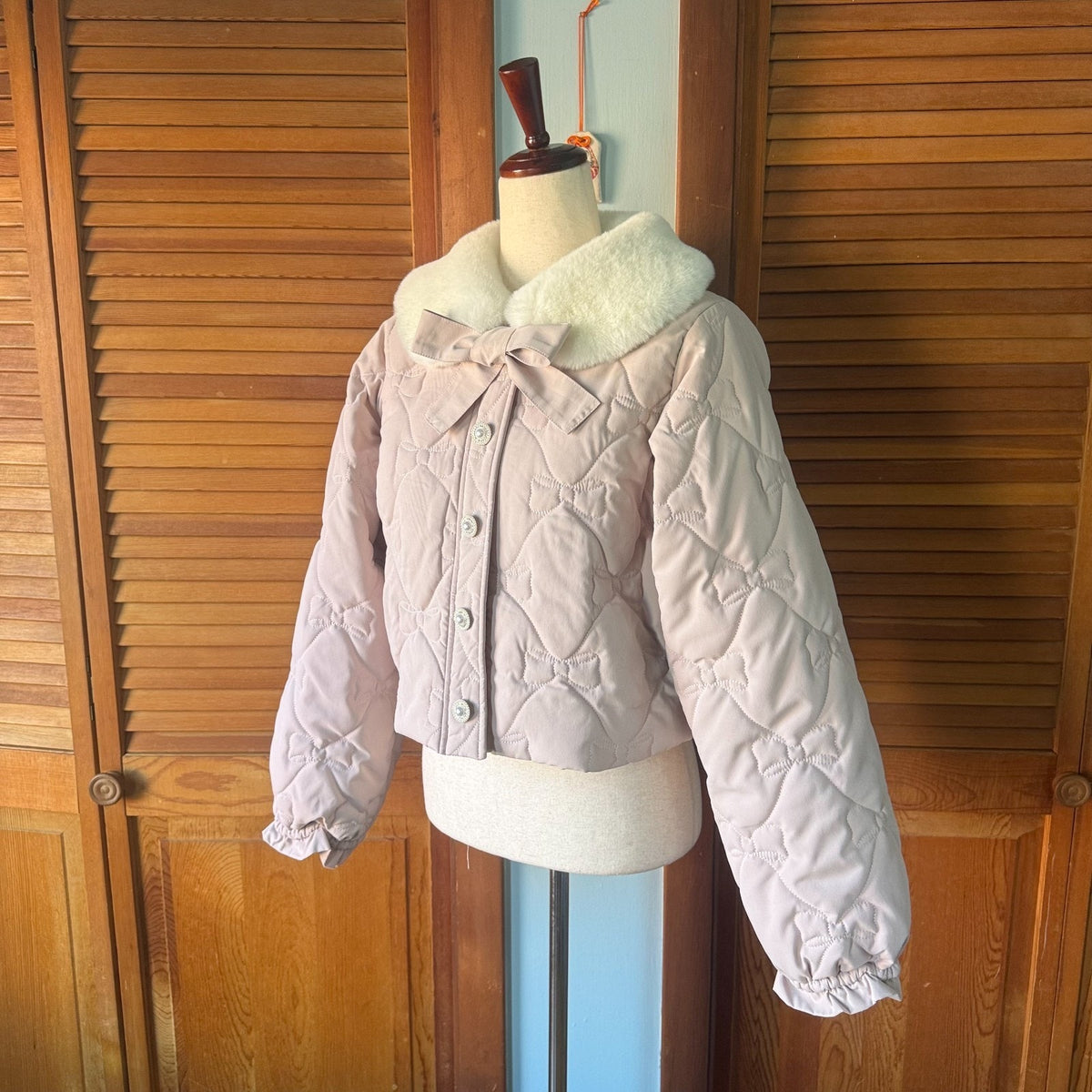 J-fashion Honey Cinnamon Jirai Kei Kawaii Dollcore Himekaji Pink Jacket OS M