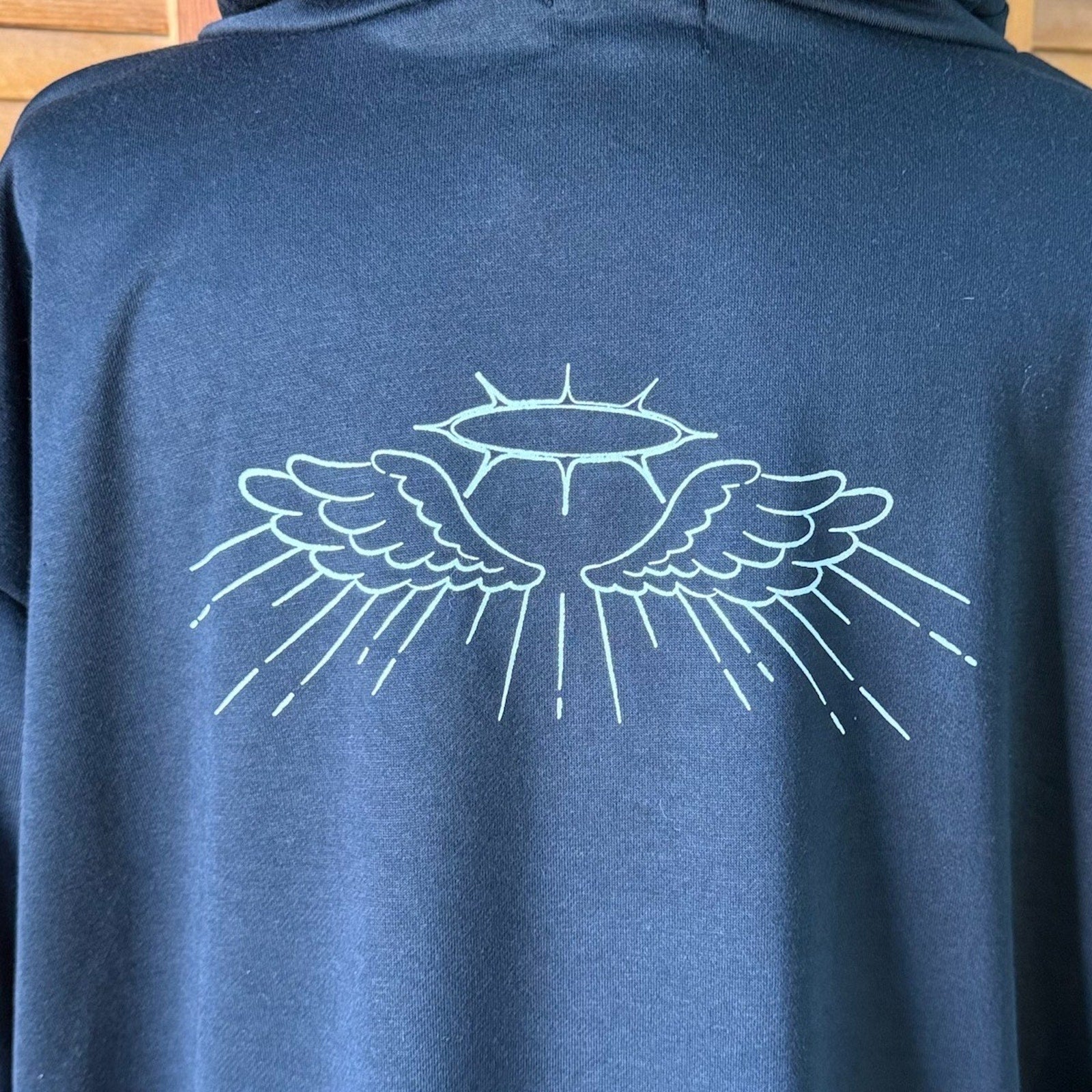 ACDC Rag Lolita EGL Yami Kawaii Devil Punk Kitty Cat Ears Black Hoodie Top