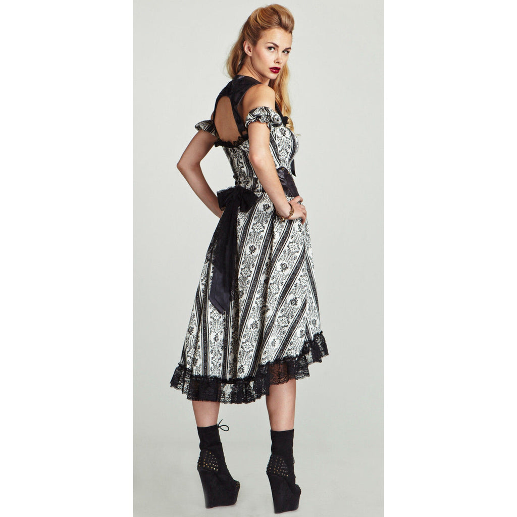 Lip Service Winchester Steampunk Victorian Gothic Lolita Anime Ivory Gown