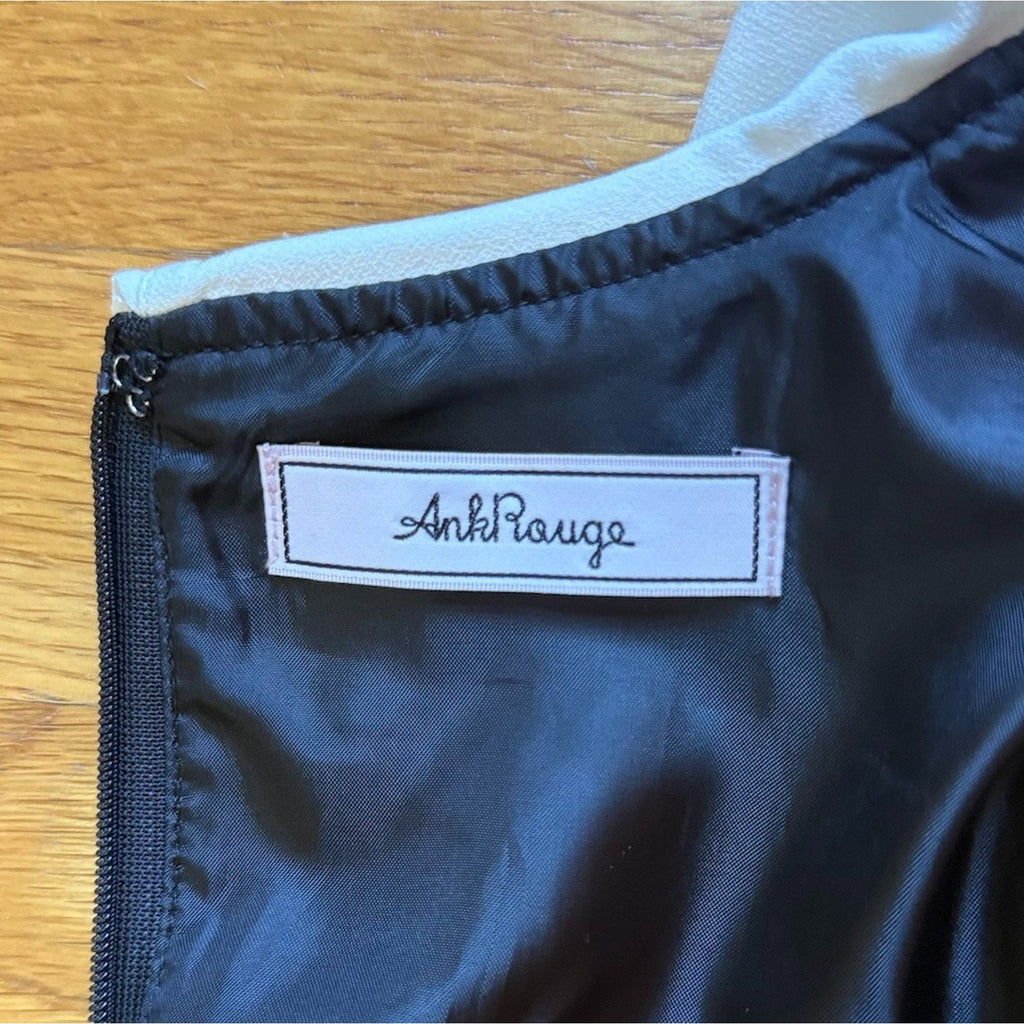 Ank Rouge J-fashion EGL Jirai Gyaru Wednesday Black Black & White Dress M