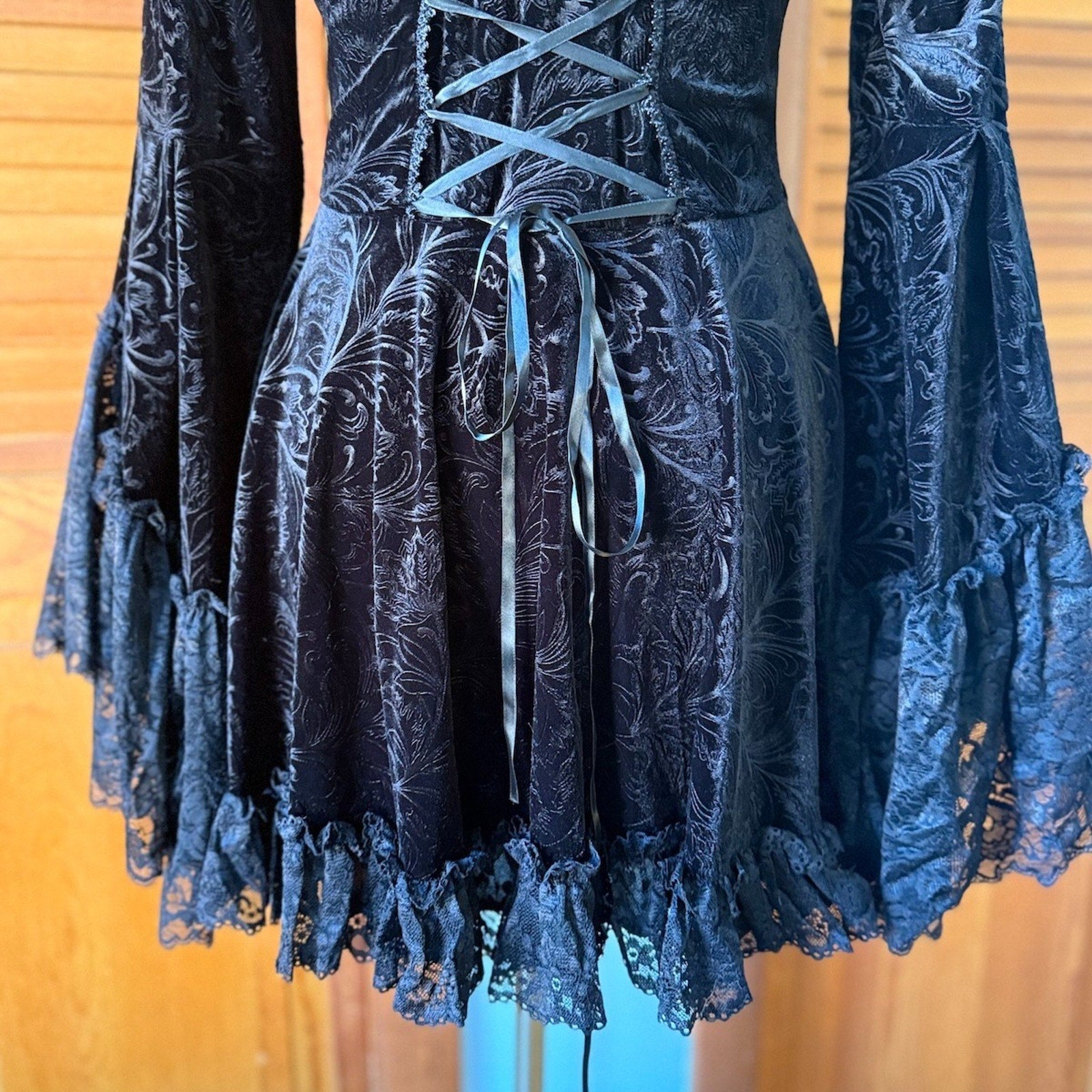 Dark in Love Gothic Victorian Vampire Vkei Dark Marie Antoinette Mini Dress