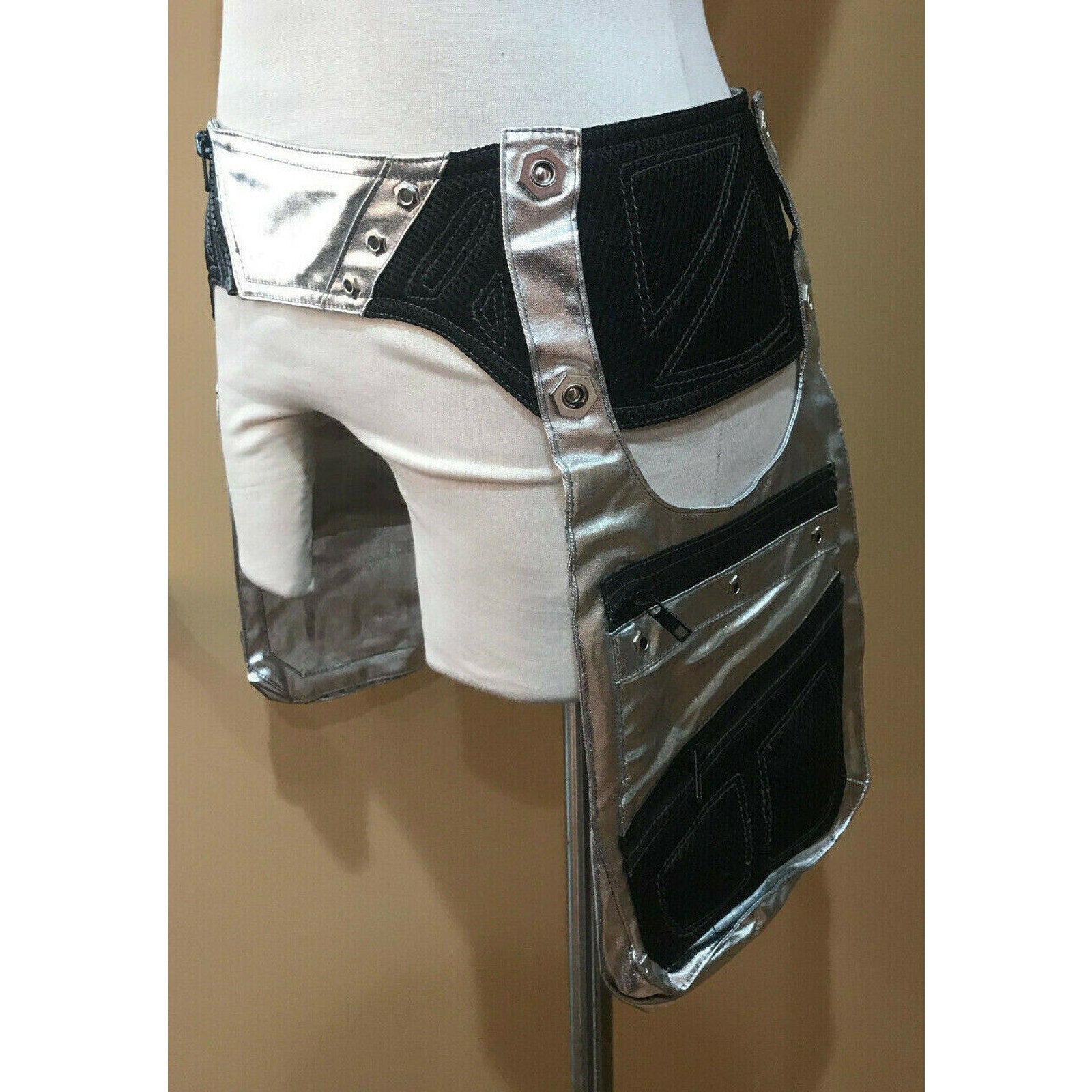 Lip Service Rare Technocracy Unisex Cyber Punk Industrial Utility Belt L-XL