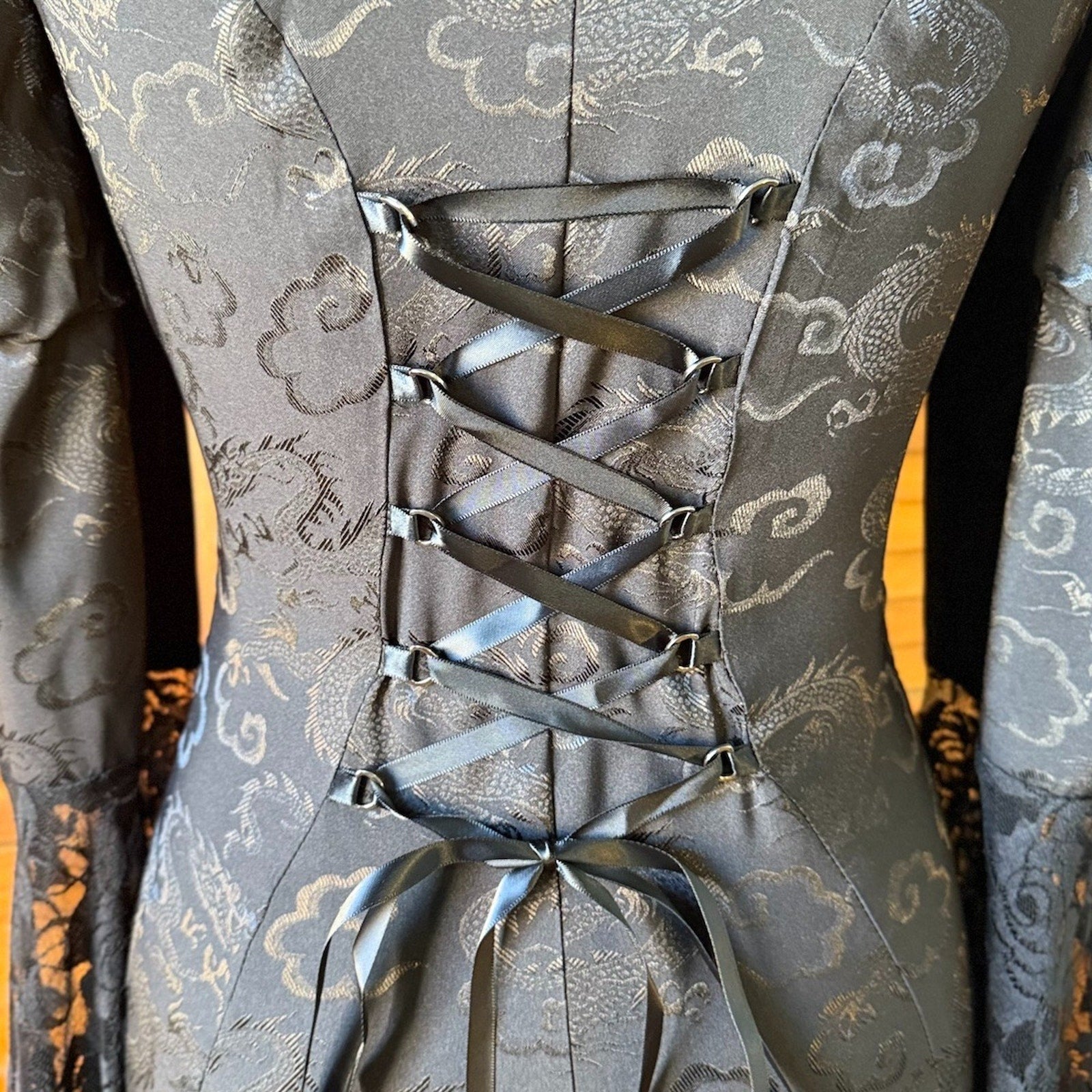 Devil Fashion Gothic Victorian Vkei Witchcore Dragon Mistress Pixie Hem Dress