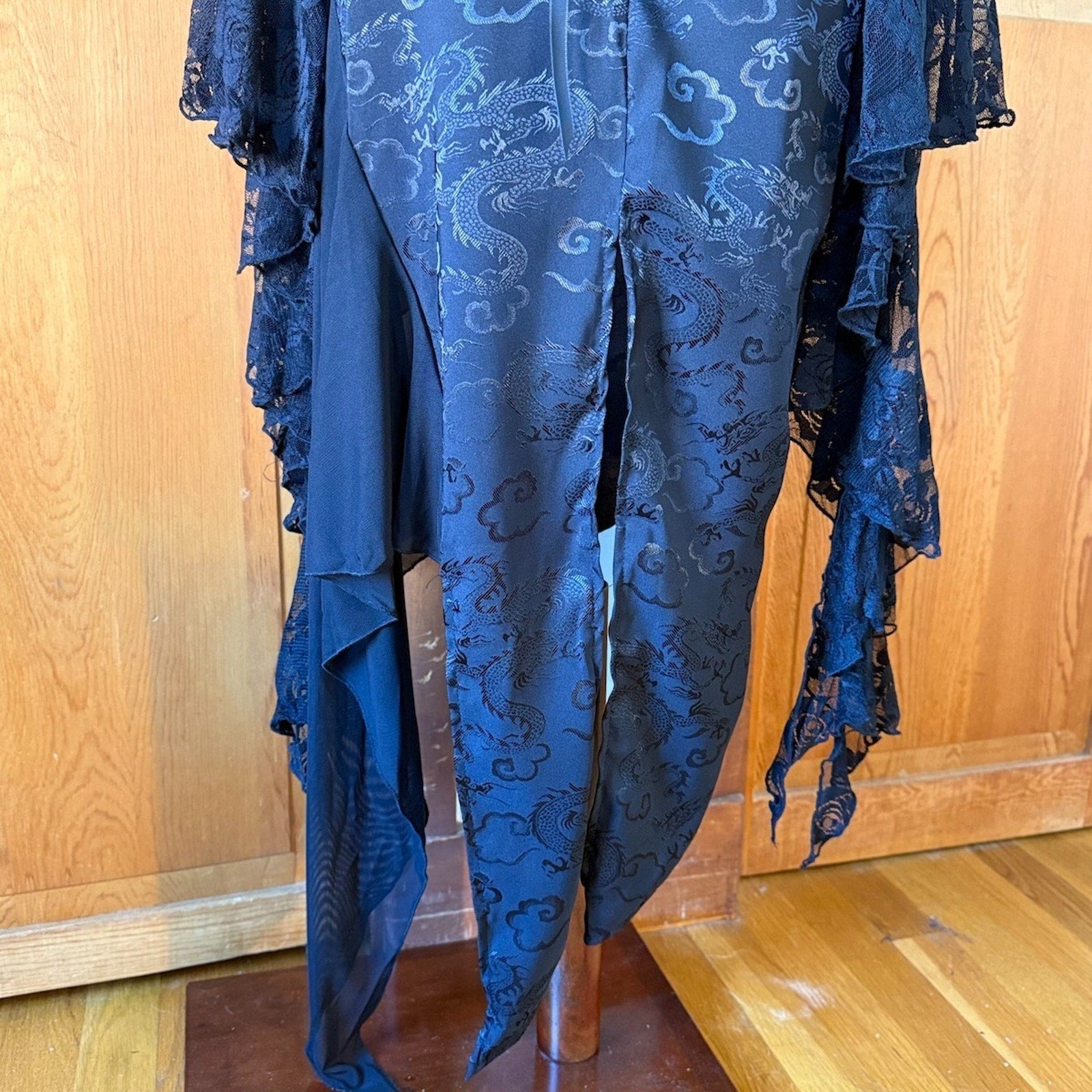 Devil Fashion Gothic Victorian Vkei Witchcore Dragon Mistress Pixie Hem Dress