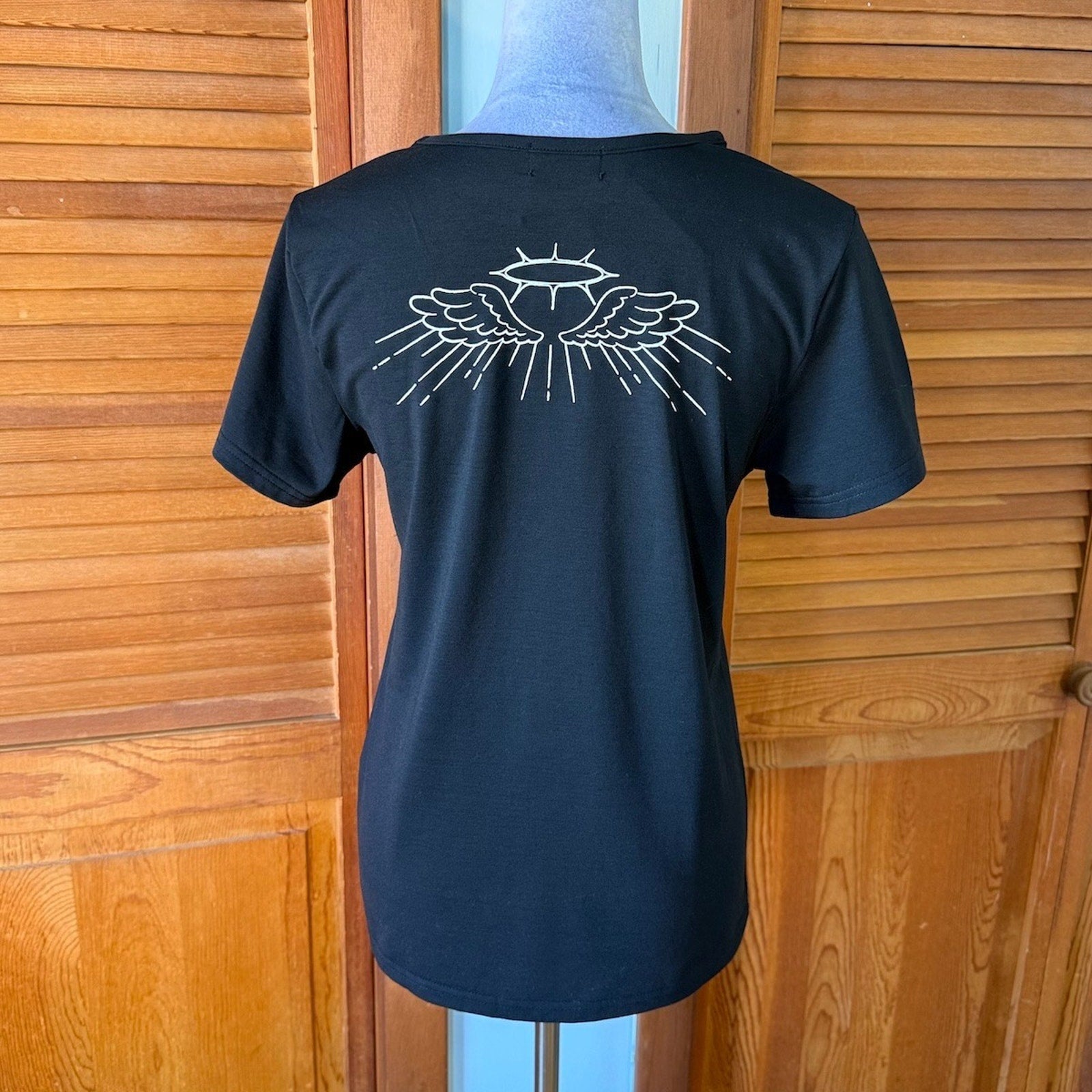 ACDC Rag Lolita EGL Yami Kawaii Devil Punk Kitty Cat Tee T-shirt Top