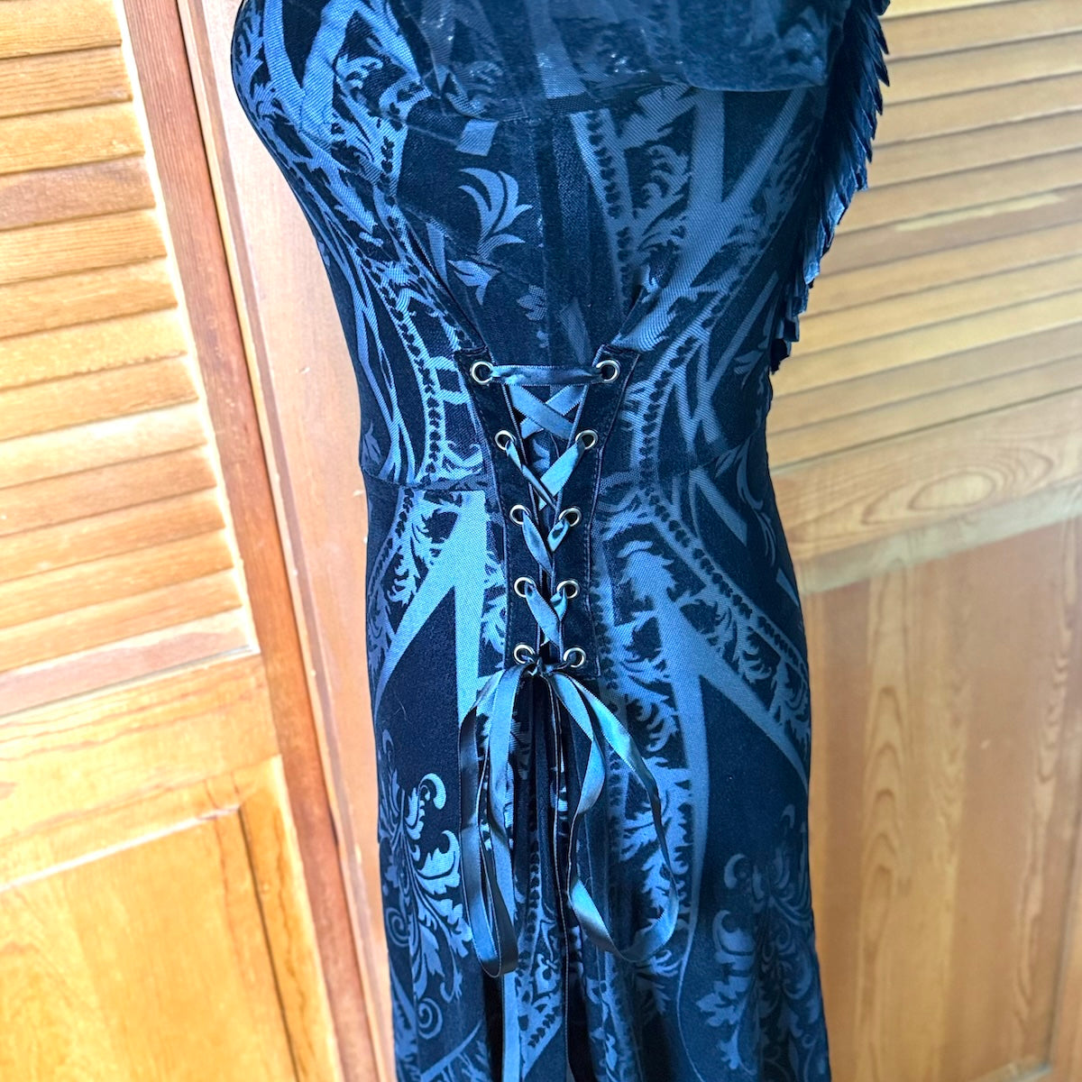 Devil Fashion Etherial Efflorescence Gothic Victorian Dark Fairycore Dress