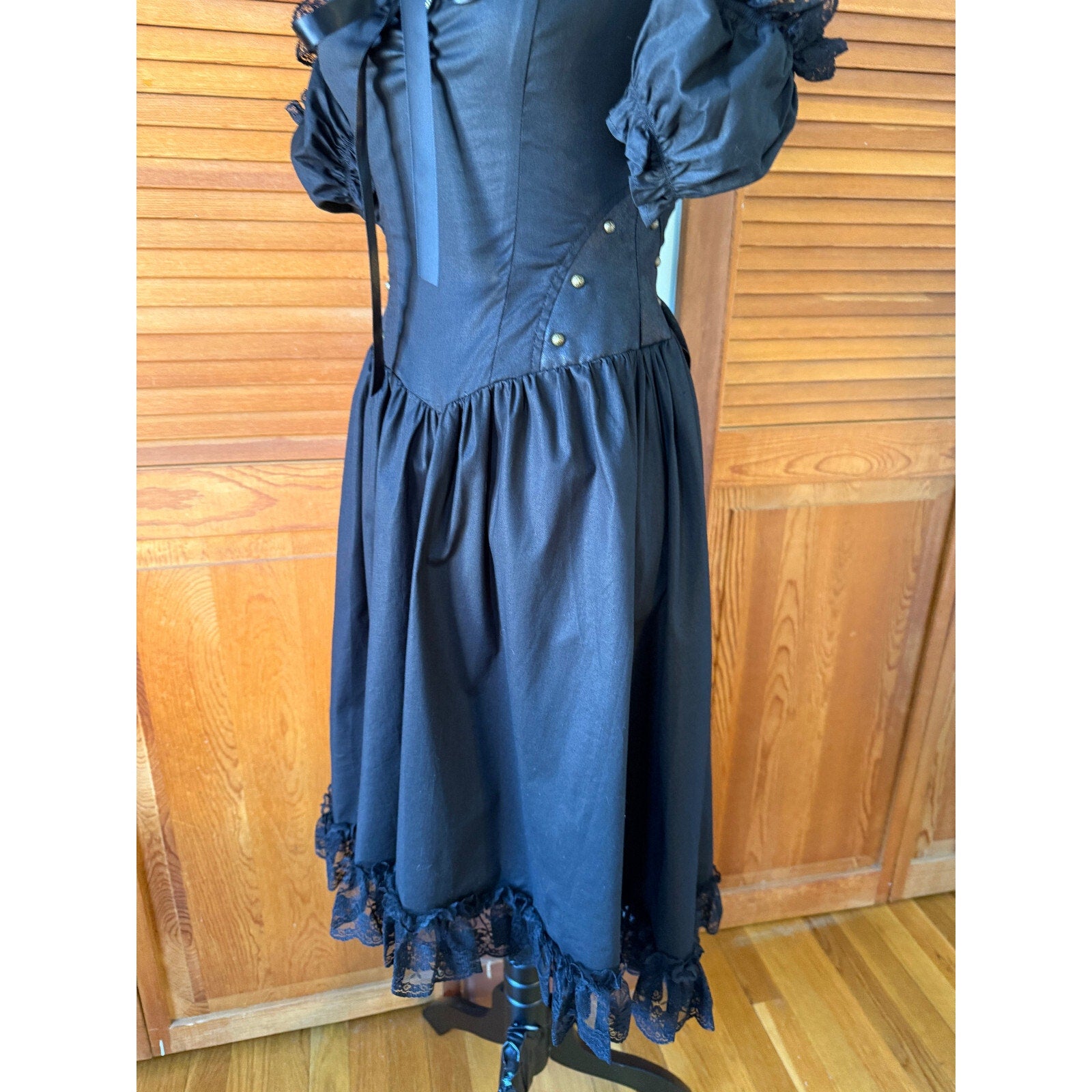 Vintage Lip Service Winchester Steampunk Victorian Gothic Lolita Fairy Dress XS