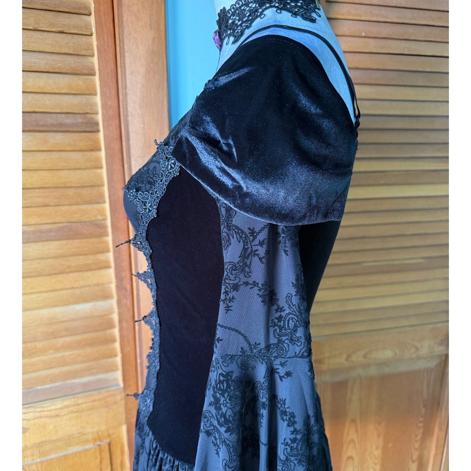 Gothic Victorian EGL Lolita Dark Fairycore Princess of Darkness Dress