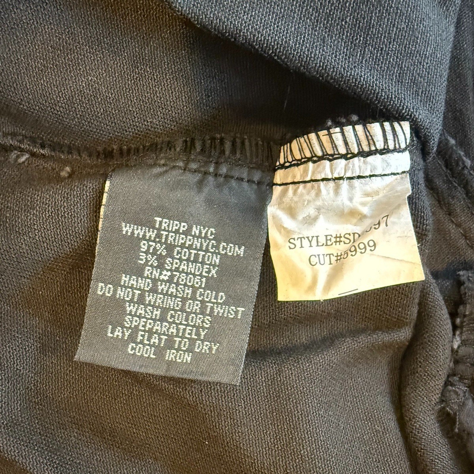 Tripp NYC Goth Punk Steampunk Victorian Vampire Vkei Military Y2K Long Jacket XS