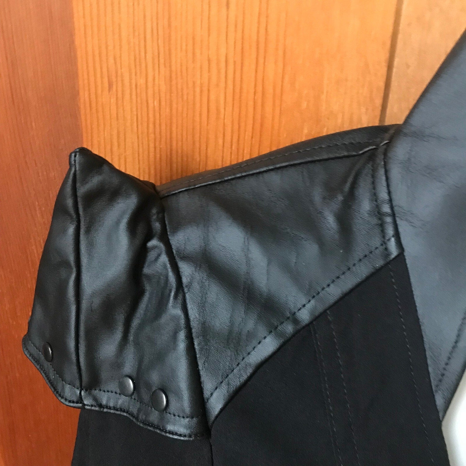 Vintage Lip Service Cyber Sniper Goth Punk Black Military Jacket XS
