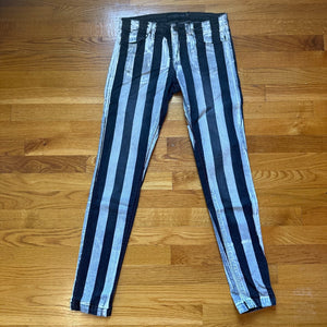 Vintage Lip Service Rare Goth Punk Steampunk Psycho Circus Y2K Pants 26